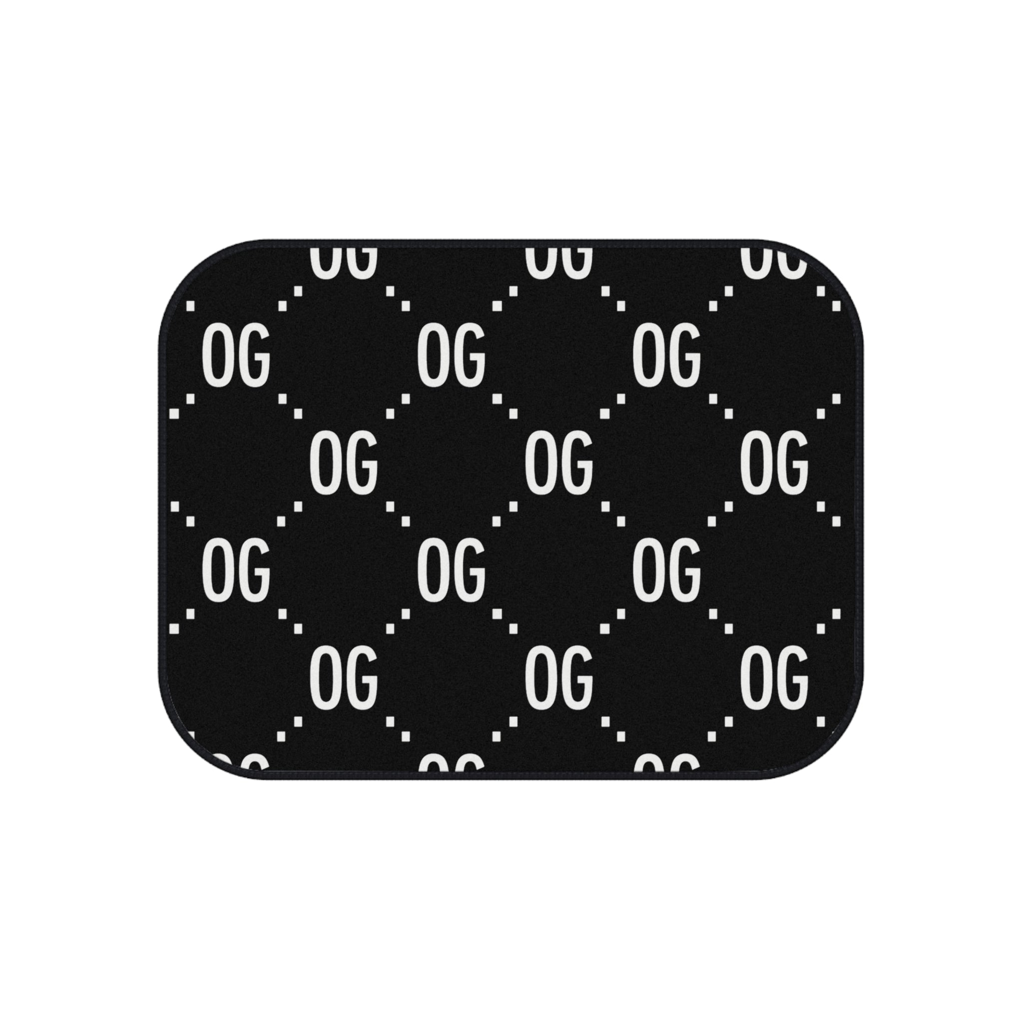 Kush Life "OG x OG" Logo Monogram - Mats Set | Durable Auto Floor Mats for Stylish Ride | Perfect Gift for Car Lovers, Hip Hop Enthusiasts, and More!