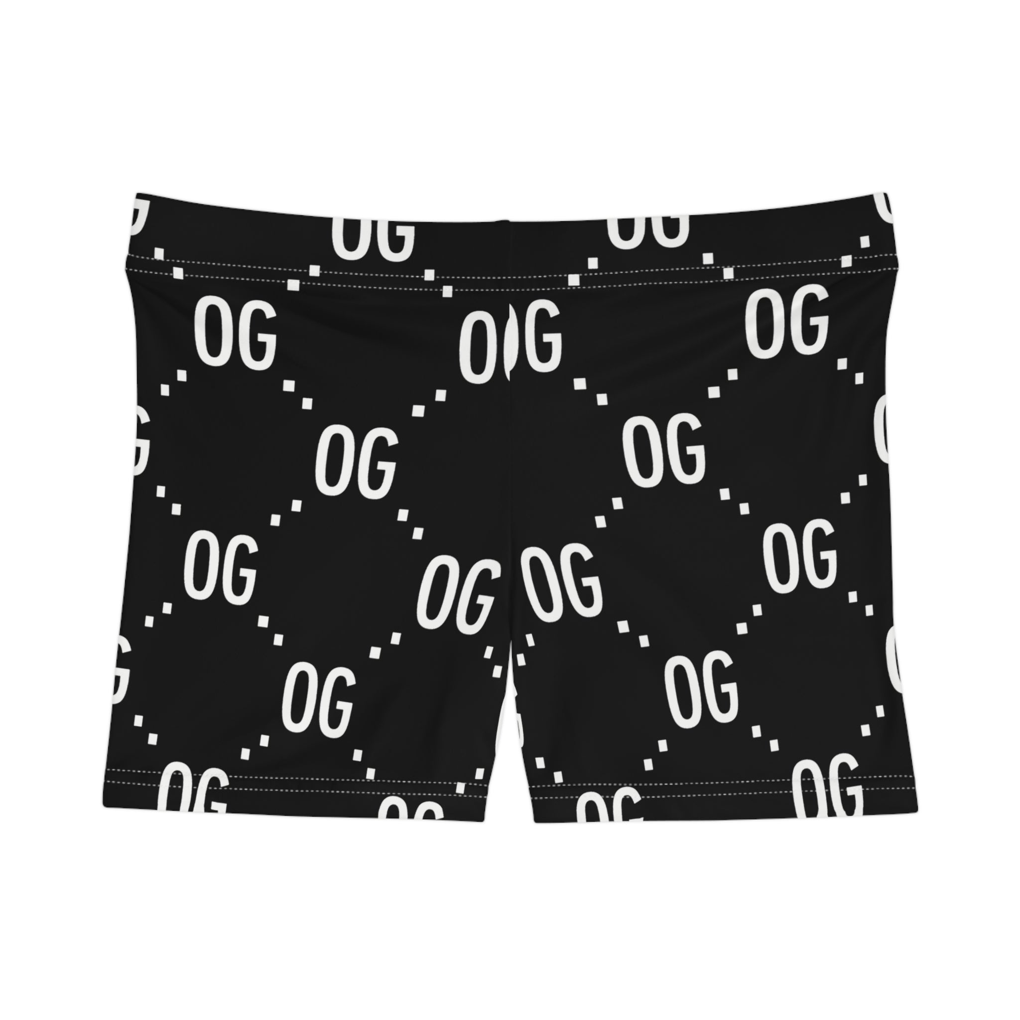 KushLife "OG xOG" Logo Monogram - Women's Shorts (AOP)