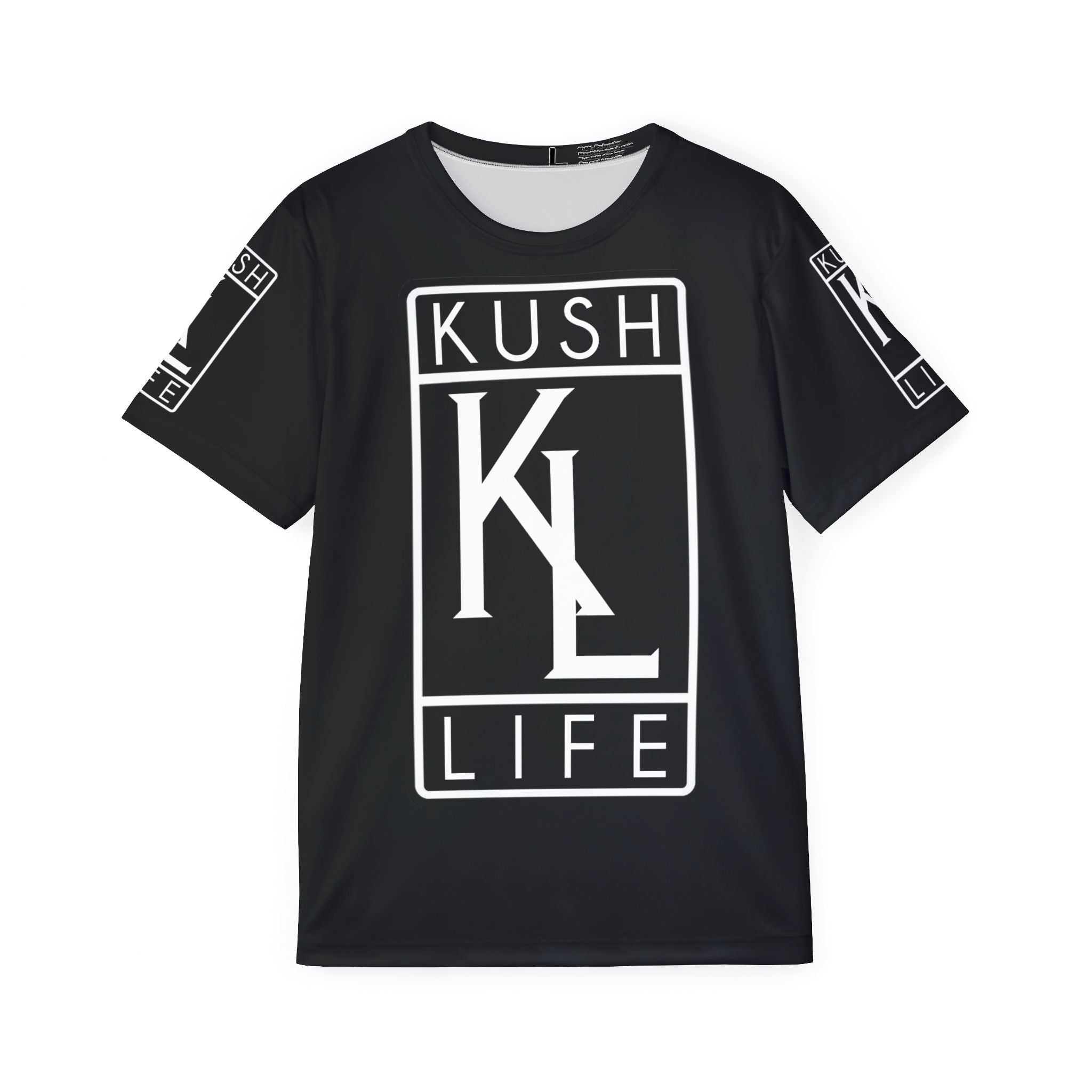 Kush Life OG Logo - Ebony Men's Sports Jersey (AOP)