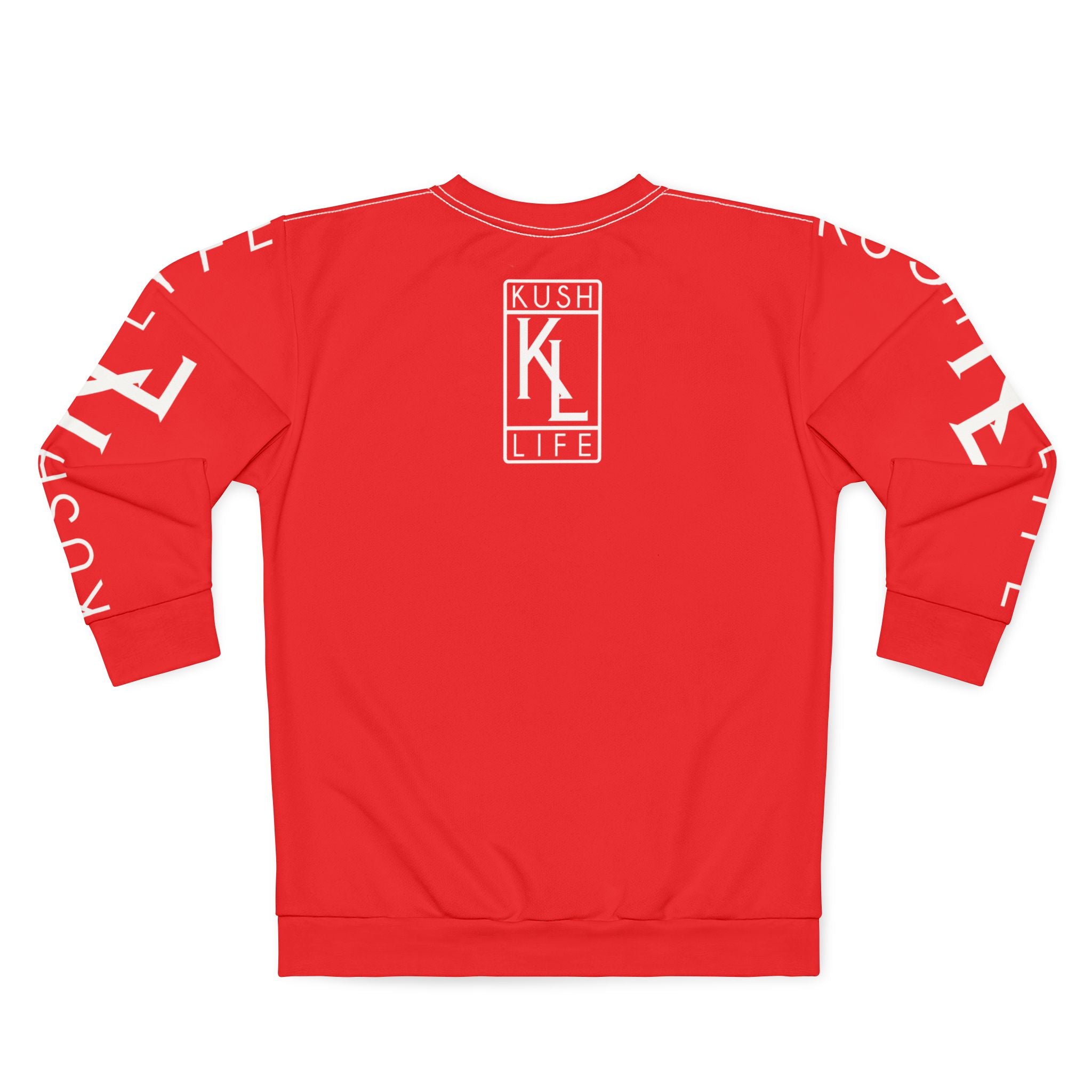 Kushlife OG Logo - Ruby Unisex Sweatshirt (AOP)