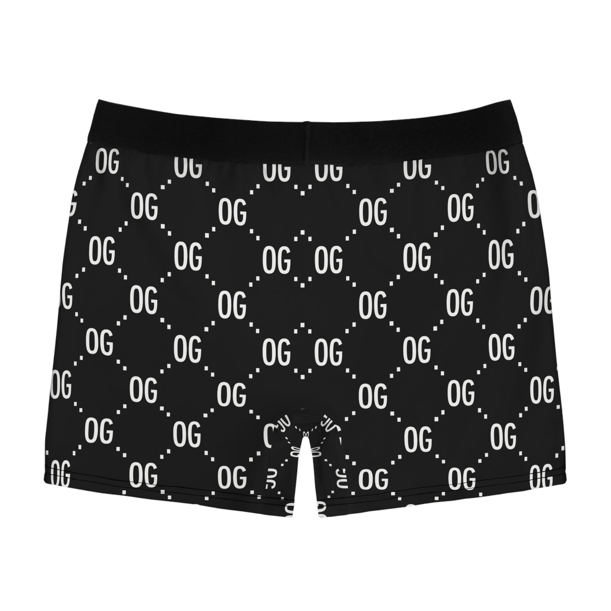 Kush Life "OG x OG" Logo Monogram - Men's Boxer Briefs - Kush Life AOP Print, Comfortable Underwear, Trendy Gift, Daily Wear, Streetwear Style, Unique Loungewear