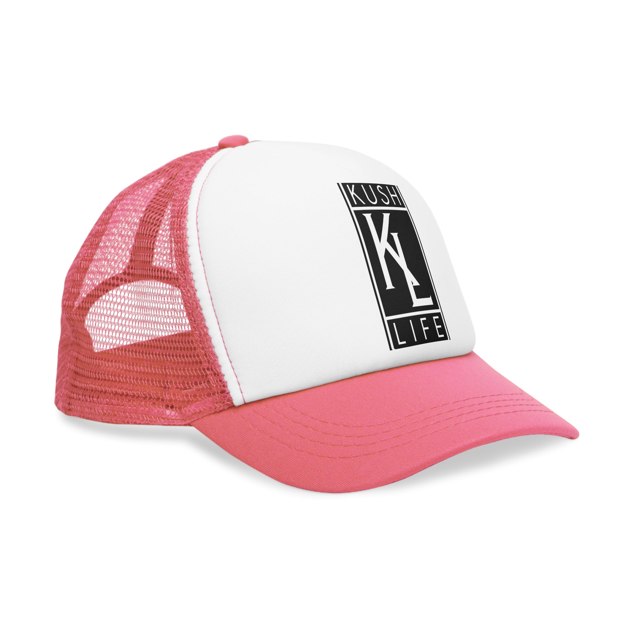 Kush Life OG Logo - Mesh Cap - Stylish Accessory for Outdoor Adventures, Casual Wear, Gifts, Festivals, and Street Style