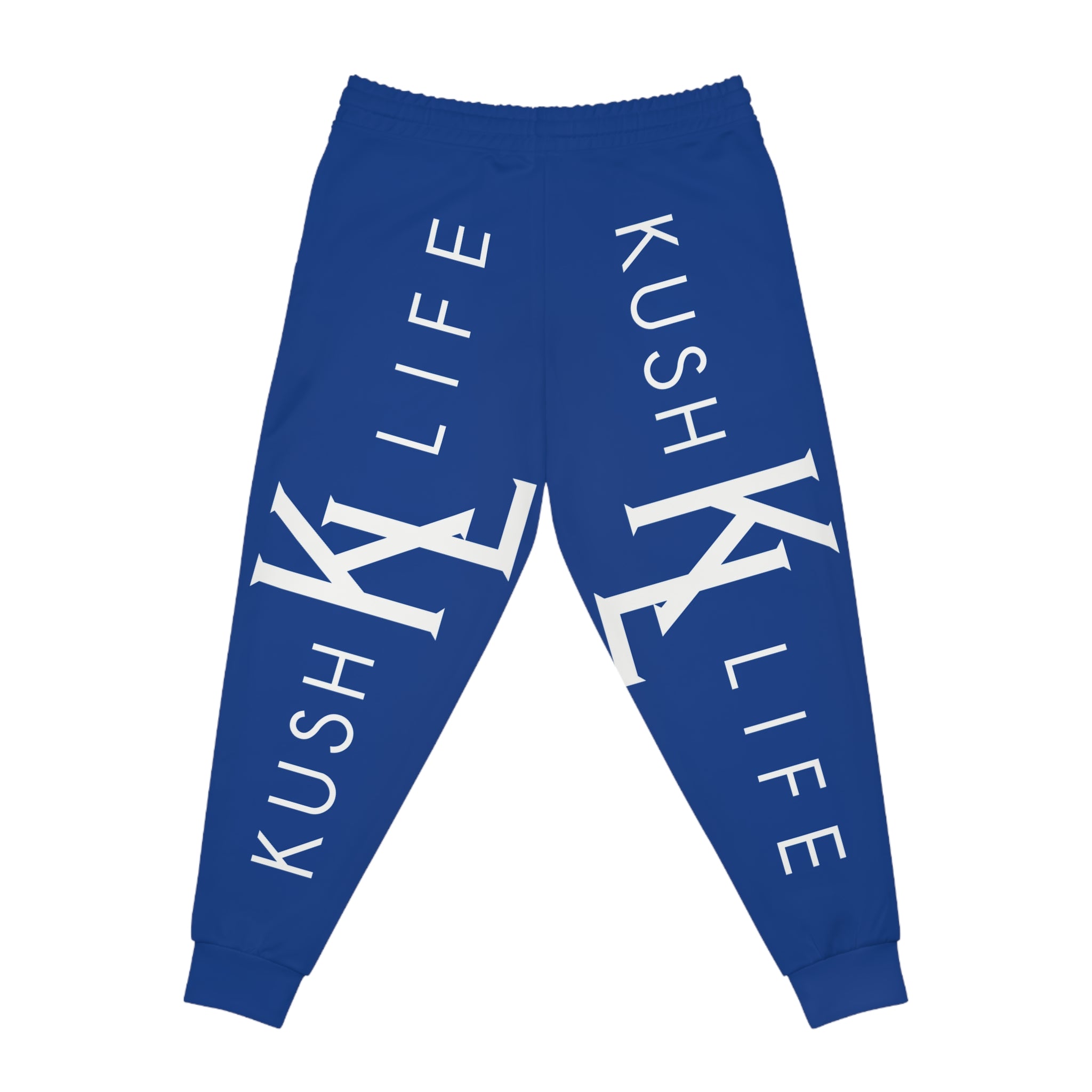 Kush KL Life Classic Logo - Royal Athletic Joggers (AOP)