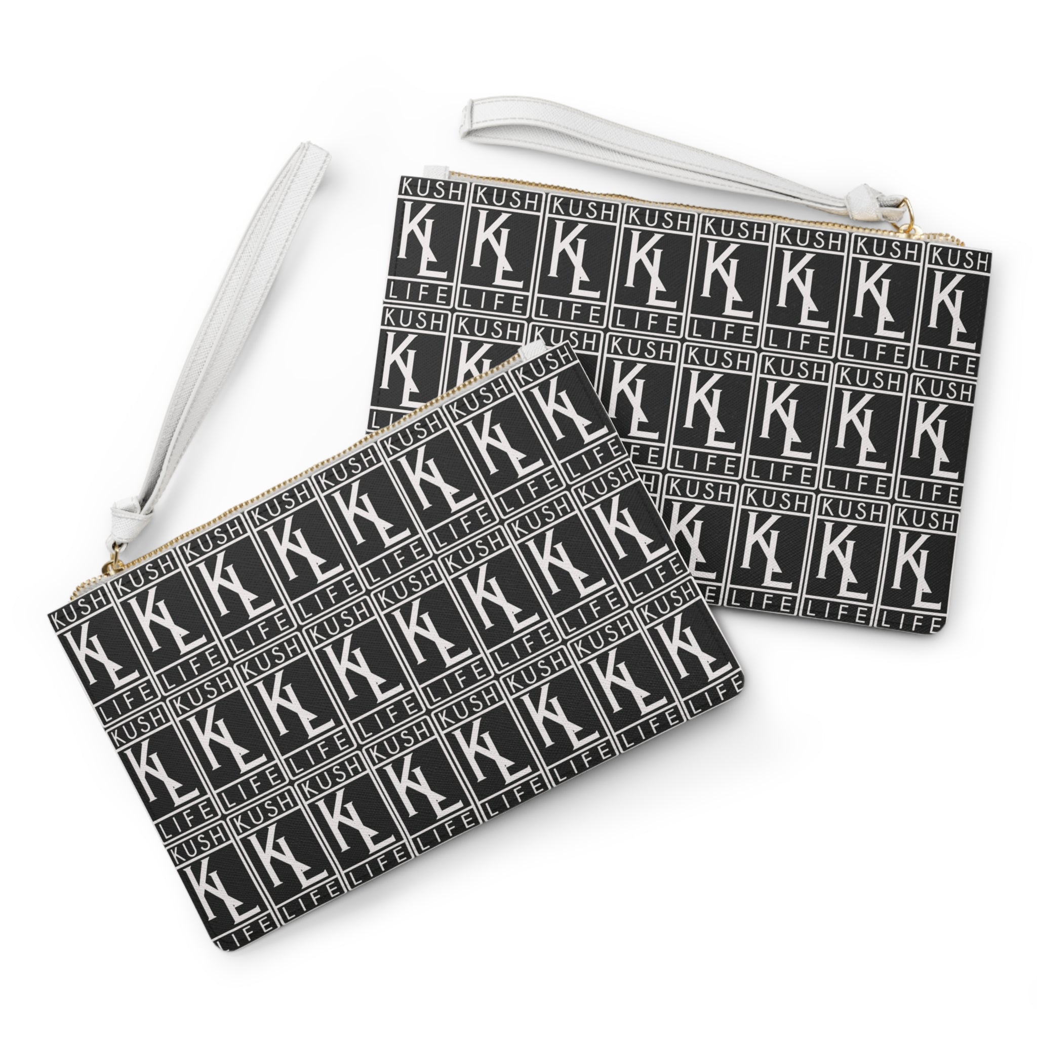 Kushlife OG Logo Monogram - Stylish Clutch Bag for Cannabis Enthusiasts, Perfect for Parties, Festivals, Travel, Gifts, Accessory for Everyday Use