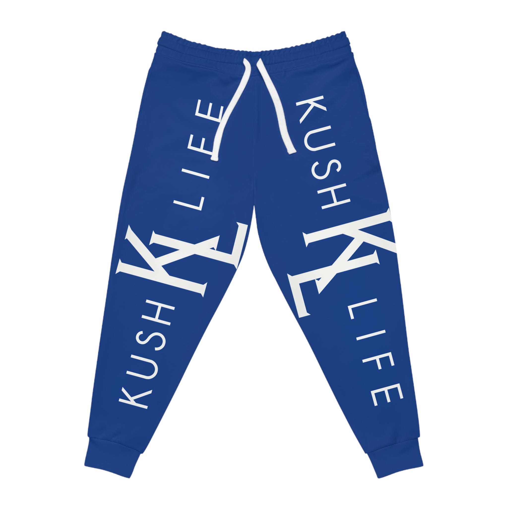 Kush KL Life Classic Logo - Royal Athletic Joggers (AOP)