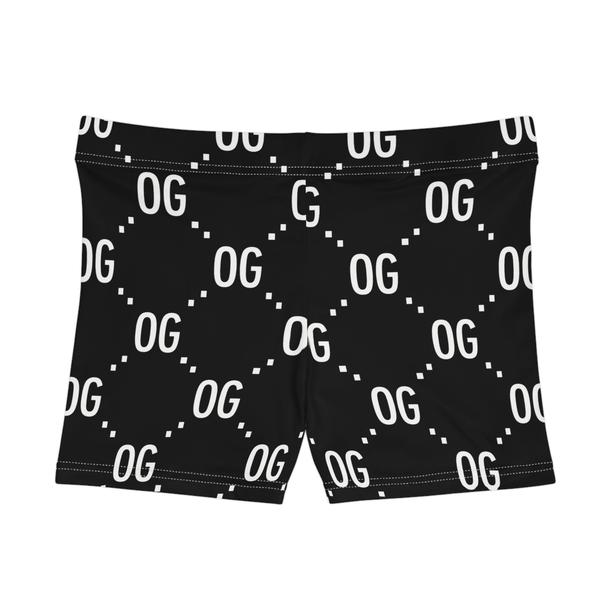 KushLife "OG xOG" Logo Monogram - Women's Shorts (AOP)