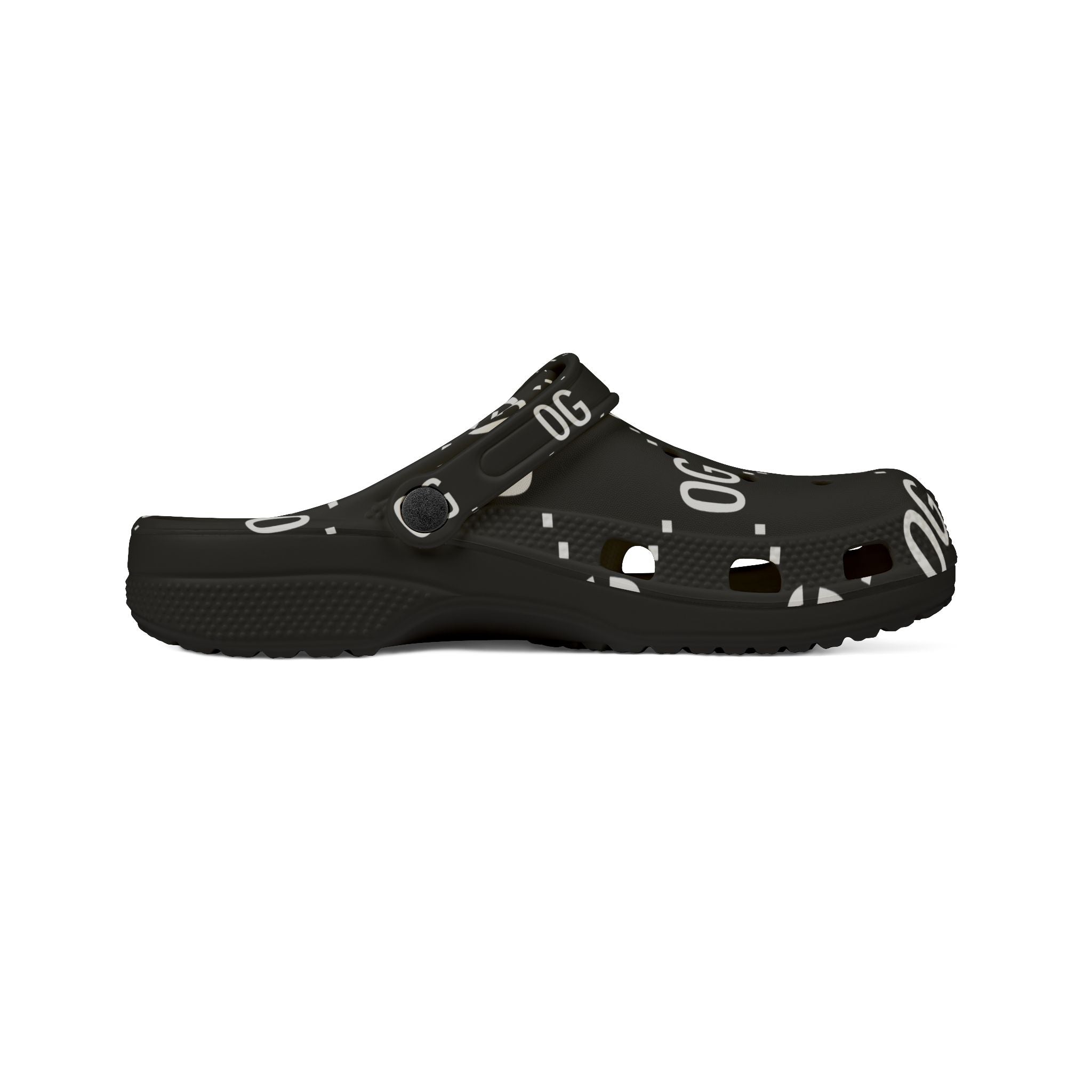 Kushlife "OG x OG" Logo Monogram - Stylish EVA Foam Rubber Shoes - Trendy Comfort Footwear, Casual Summer Clogs, Everyday Slip-Ons, Gift for Her