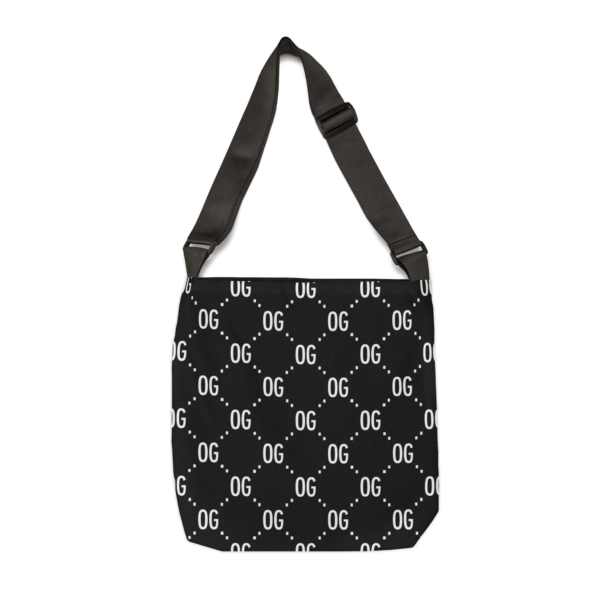 Kush Life "OG x OG" Logo Monogram - Adjustable Tote Bag (AOP)