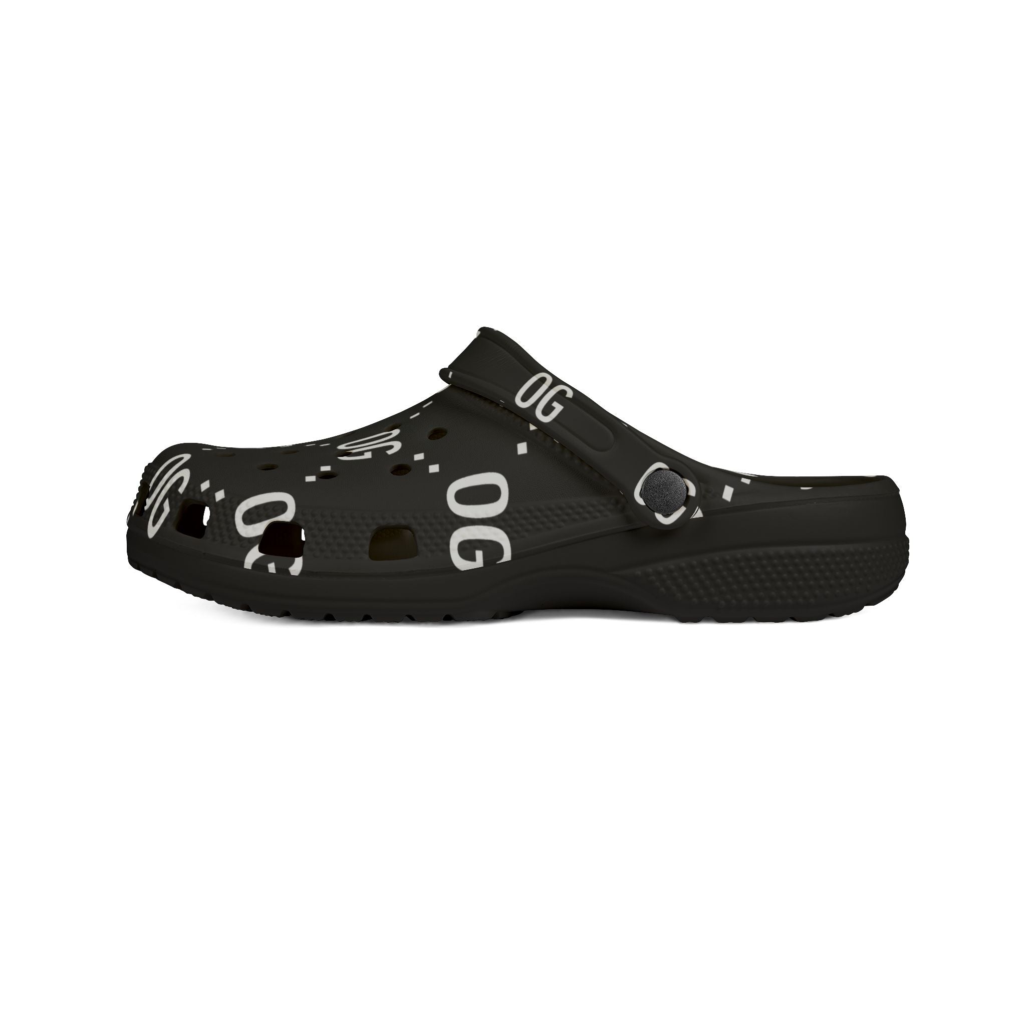 Kushlife "OG x OG" Logo Monogram - Stylish EVA Foam Rubber Shoes - Trendy Comfort Footwear, Casual Summer Clogs, Everyday Slip-Ons, Gift for Her