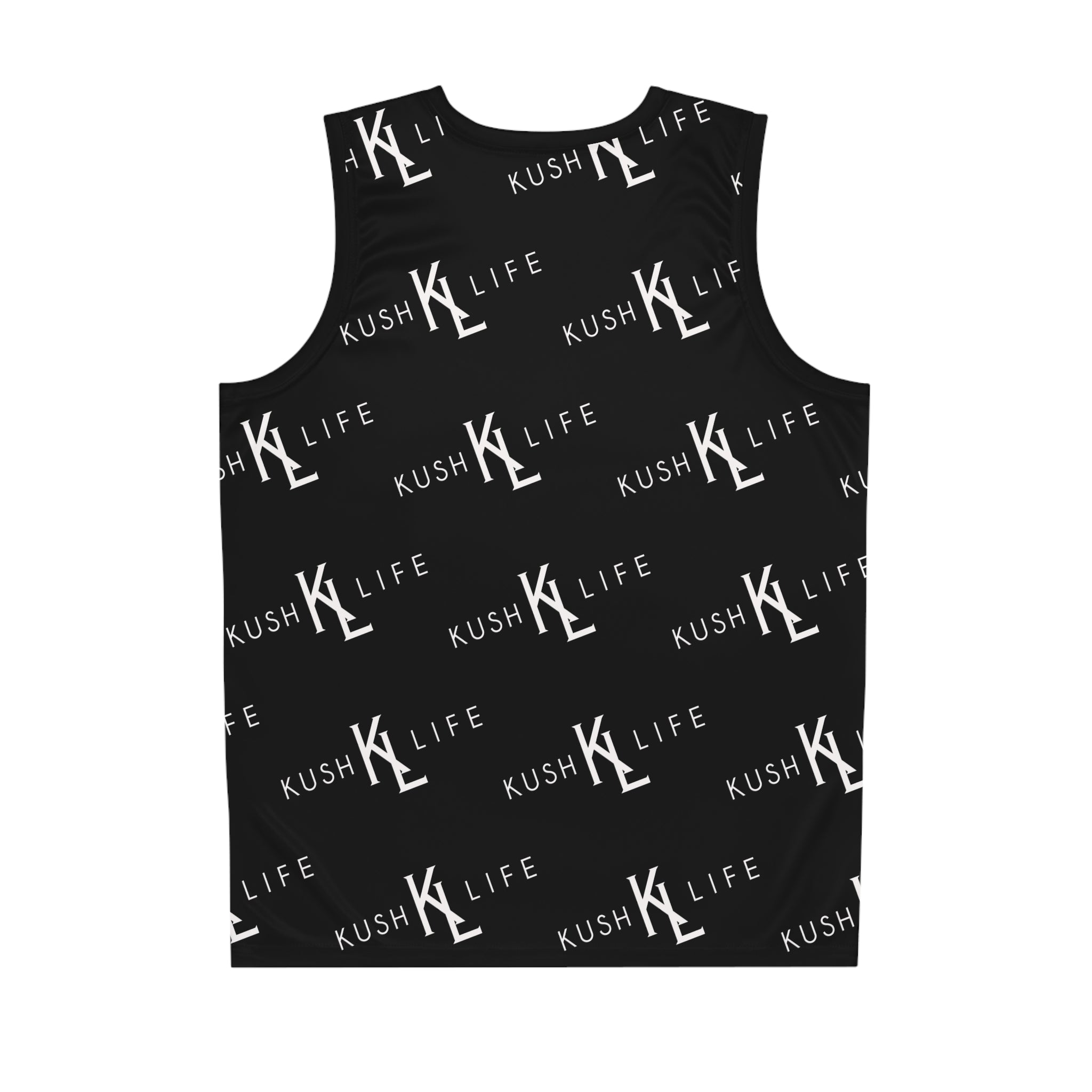 Kush KL Life Classic Logo Pattern - Basketball Jersey (AOP)