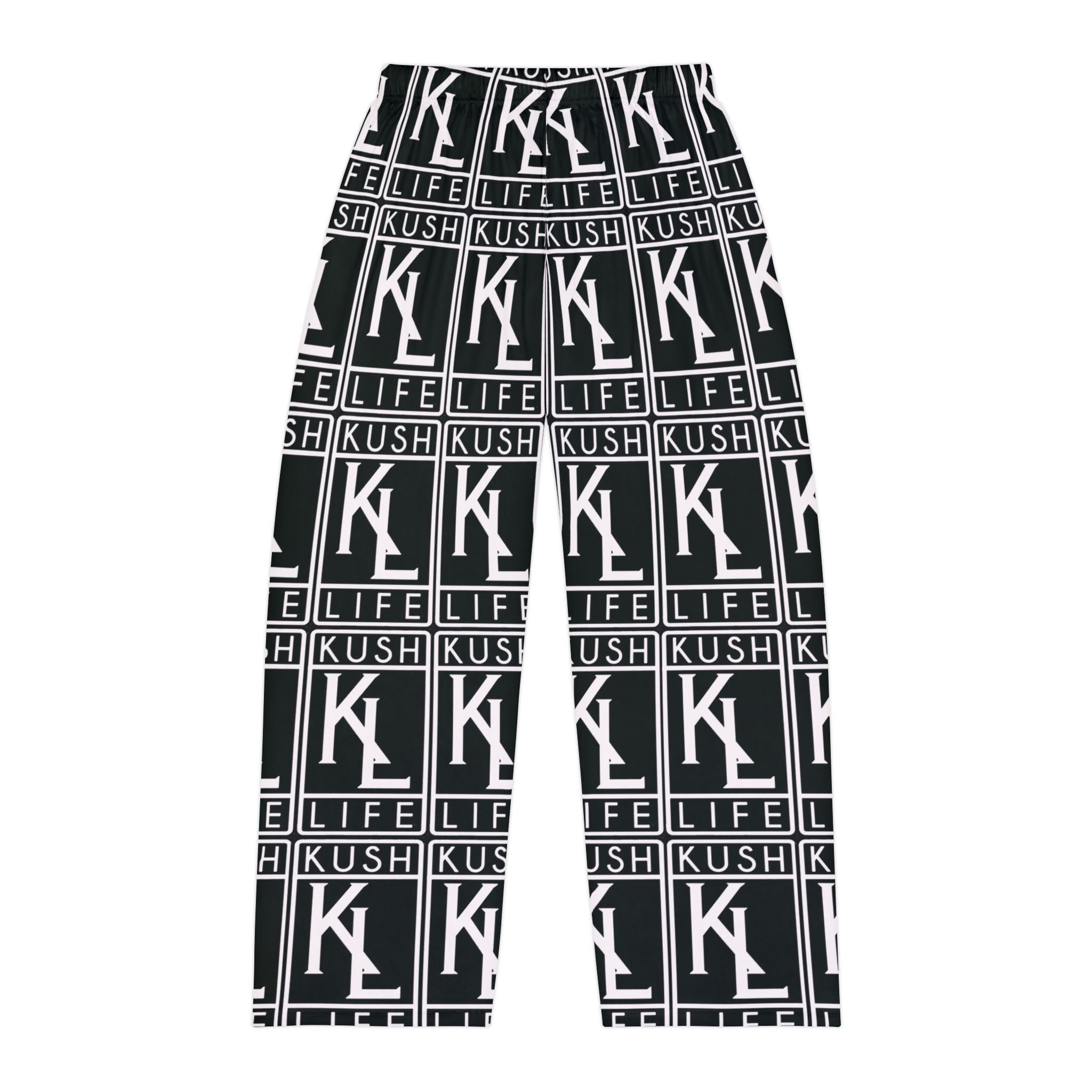 Kushlife OG Logo Monogram Men's Pajama Pants (AOP)