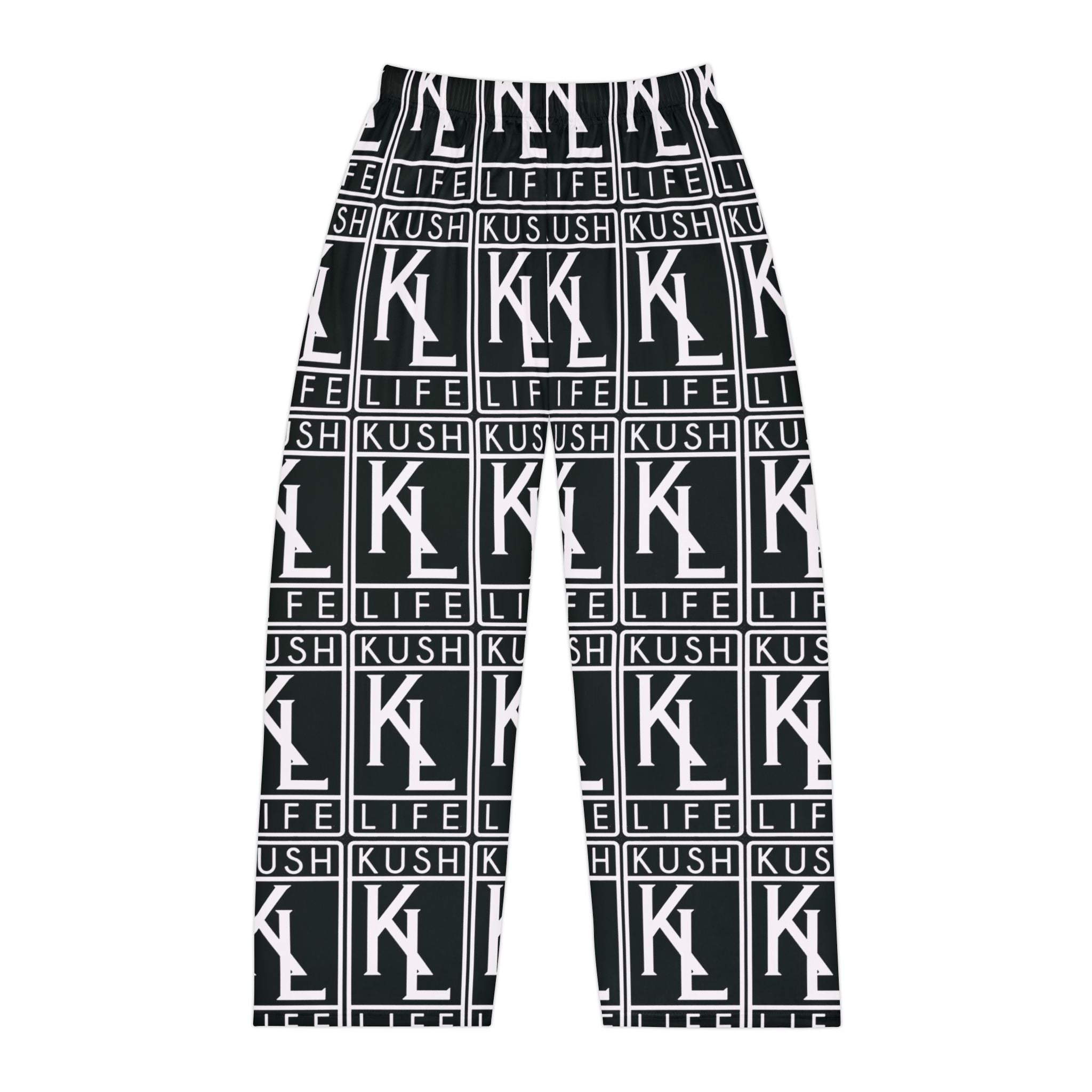 Kushlife OG Logo Monogram Men's Pajama Pants (AOP)