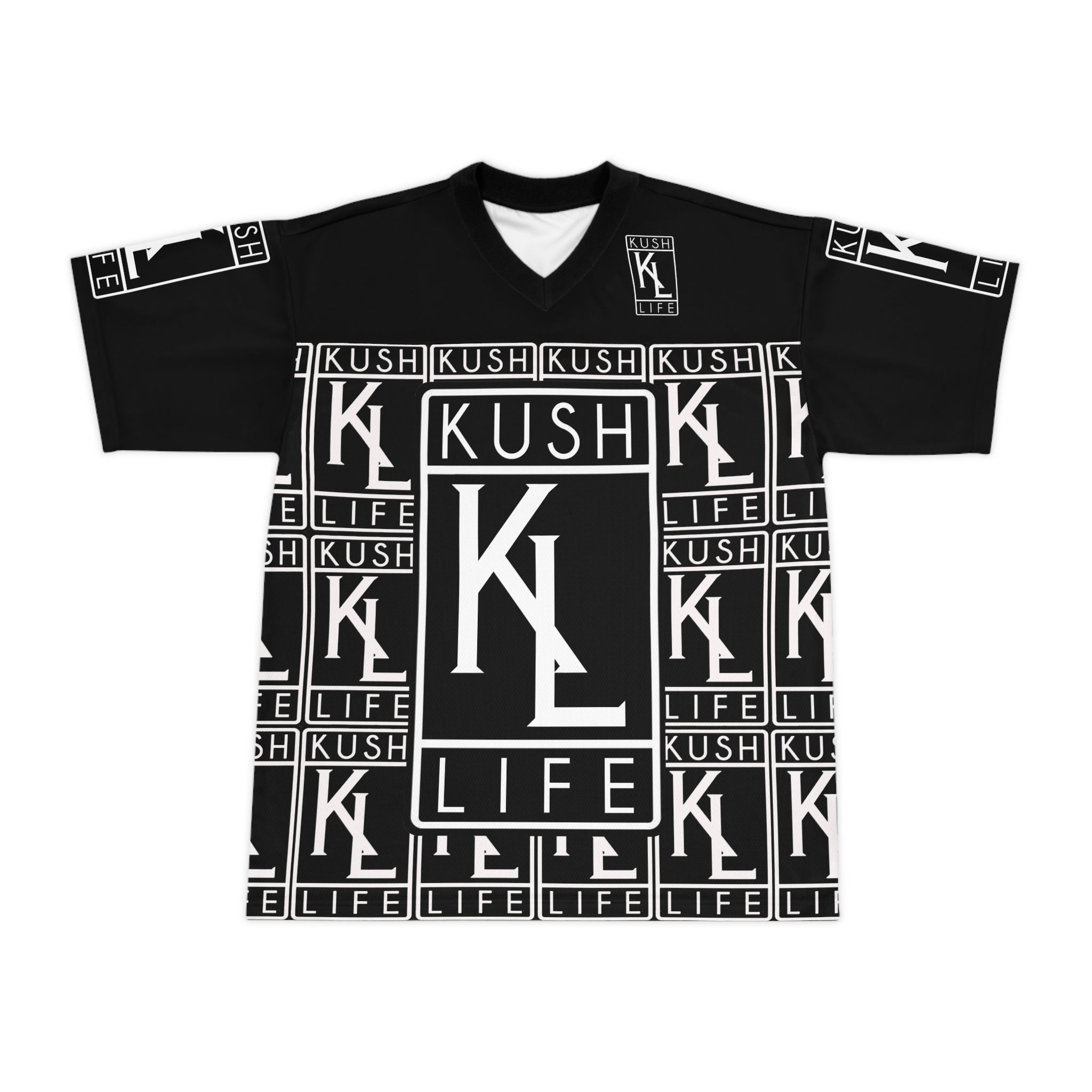 Kush Life OG Logo Custom - Unisex Football Jersey, Sporty Apparel, Casual Wear, Game Day Outfit, Streetwear, Gift for Athletes