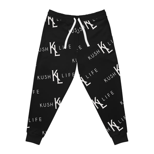 Kush KL Life Classic Logo Pattern - Athletic Joggers