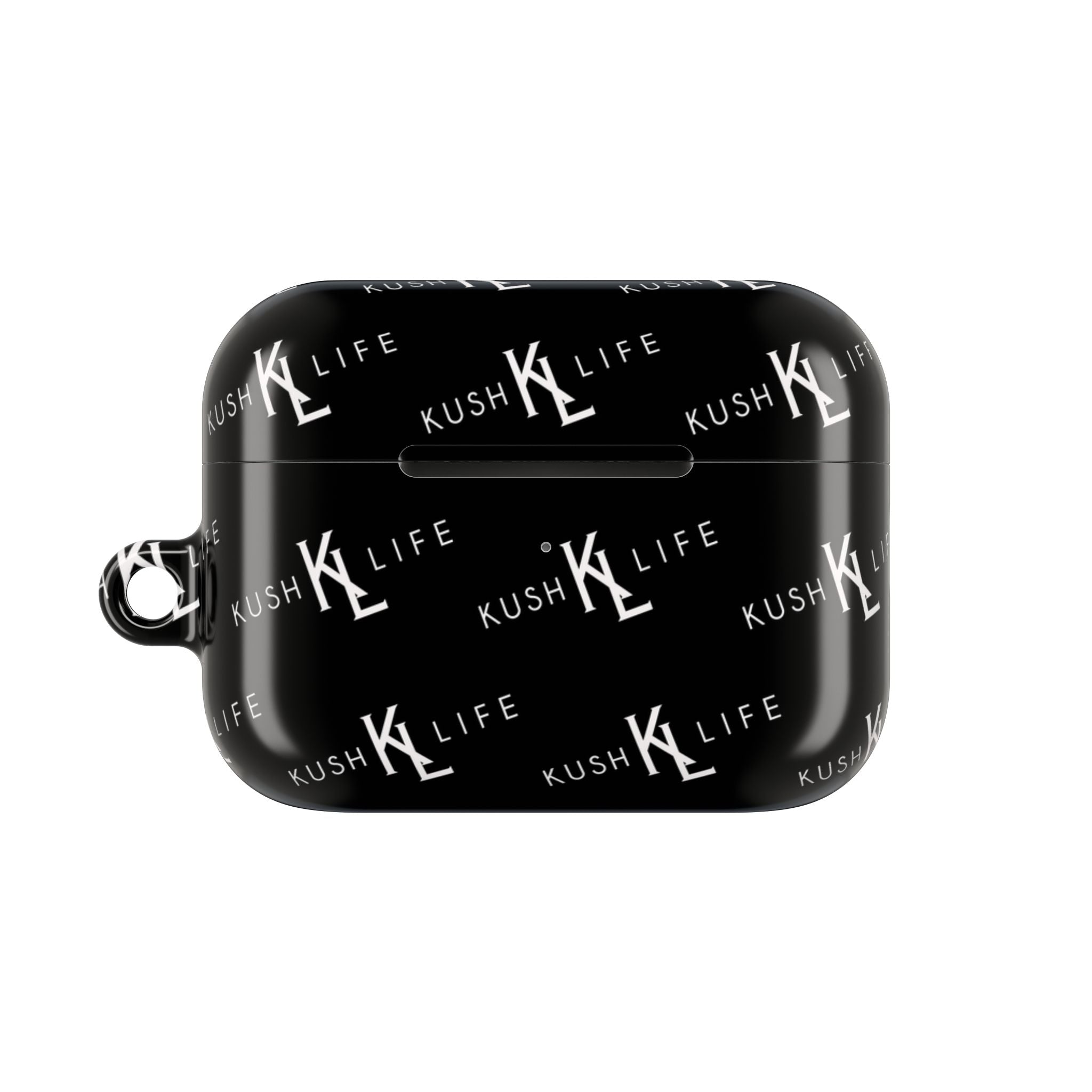 Kush KL Life Classic Logo Pattern - AirPod Case - Stylish OG Design, Gift for Music Lovers, Trendy Tech Accessories, Perfect for Birthdays and Holidays