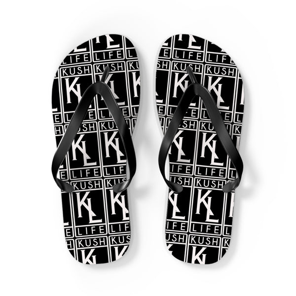 Kush Life OG Logo Monogram Flip Flops