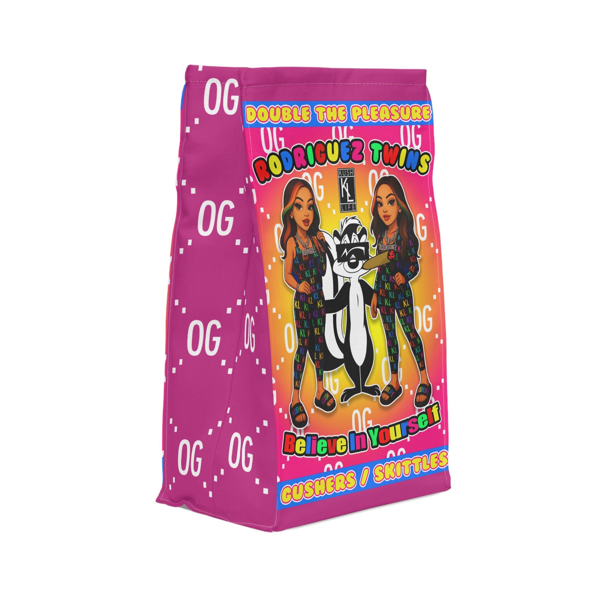 Kushlife x Rodriguez Twins - 'Believe In Yourself' Lunch Bag