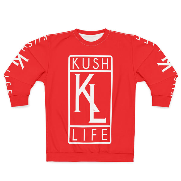 Kushlife OG Logo - Ruby Unisex Sweatshirt (AOP)