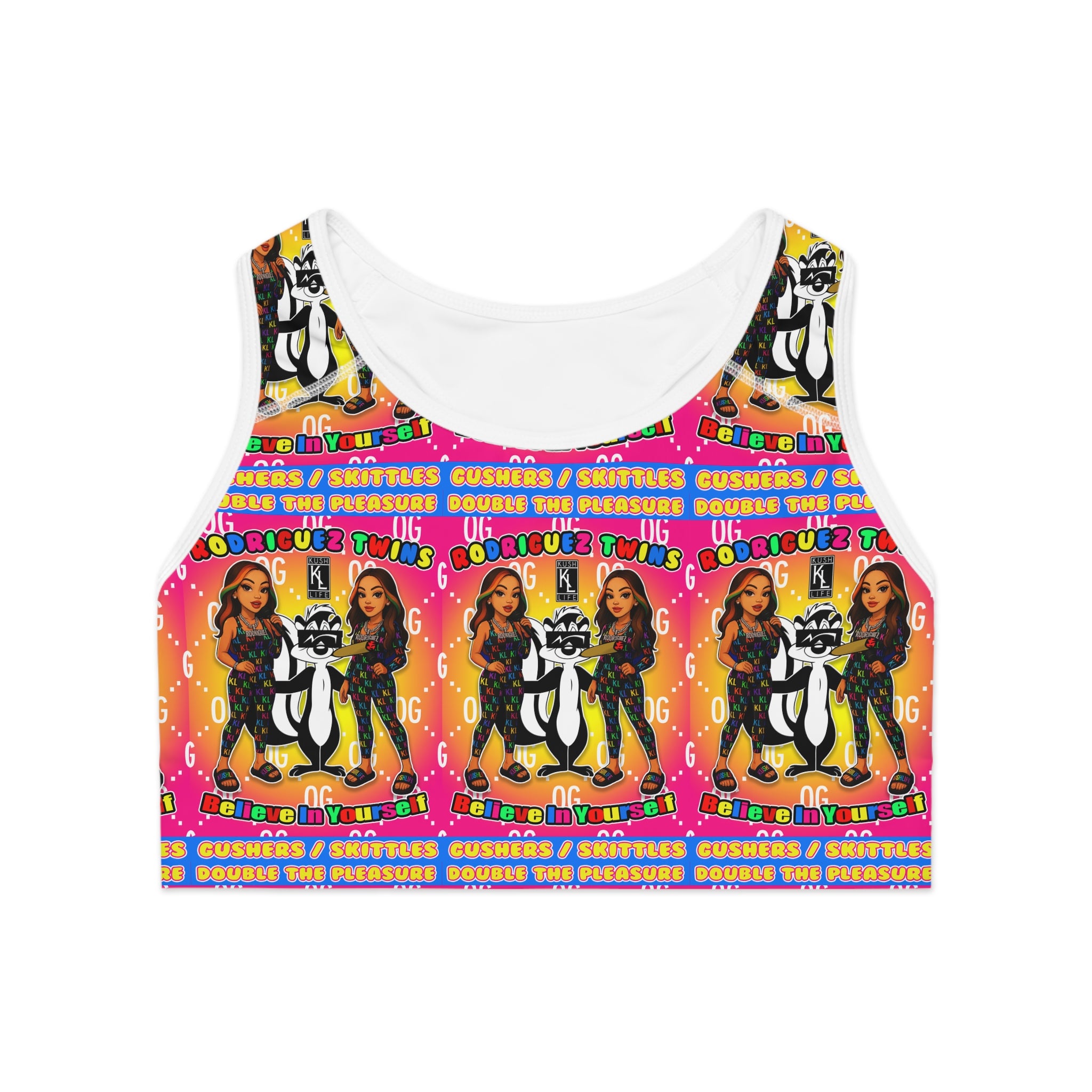 Kushlife x Rodriguez Twins -  Sports Bra