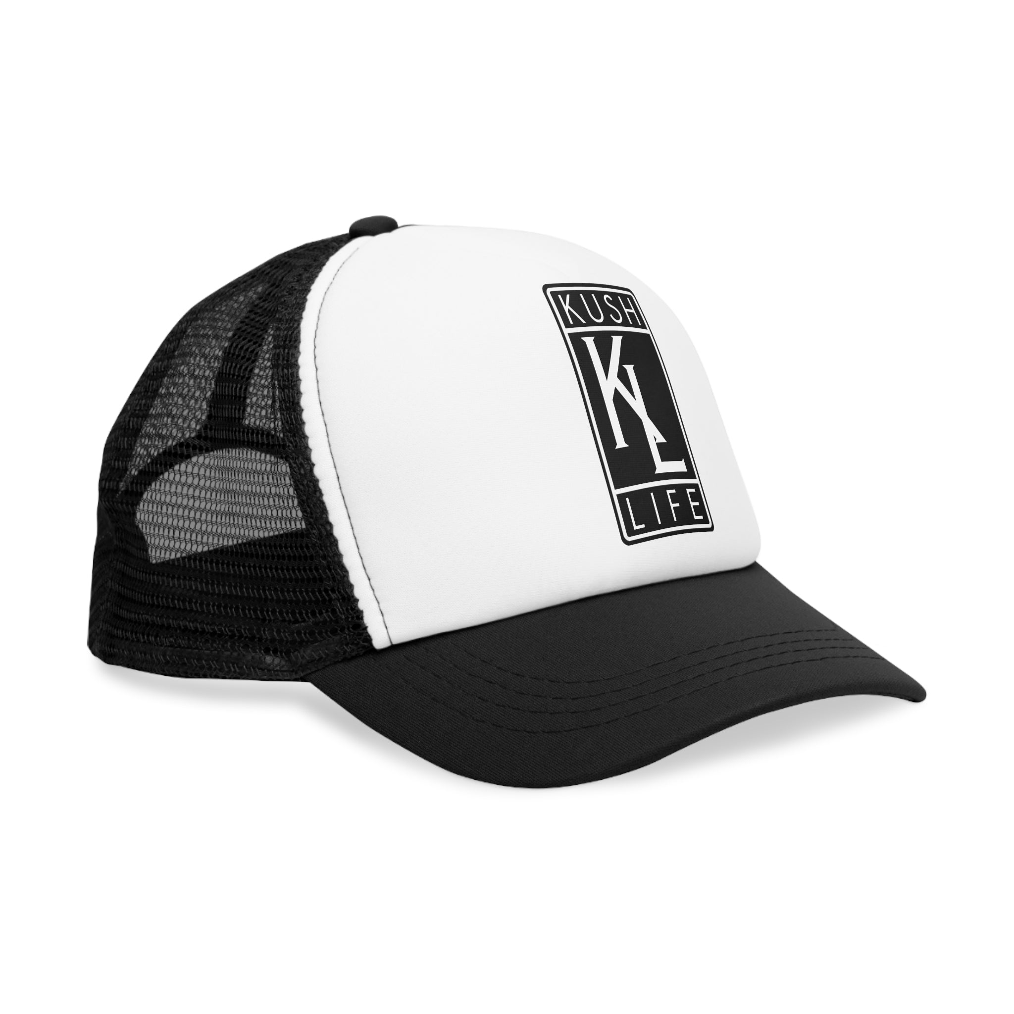 Kush Life OG Logo - Mesh Cap - Stylish Accessory for Outdoor Adventures, Casual Wear, Gifts, Festivals, and Street Style