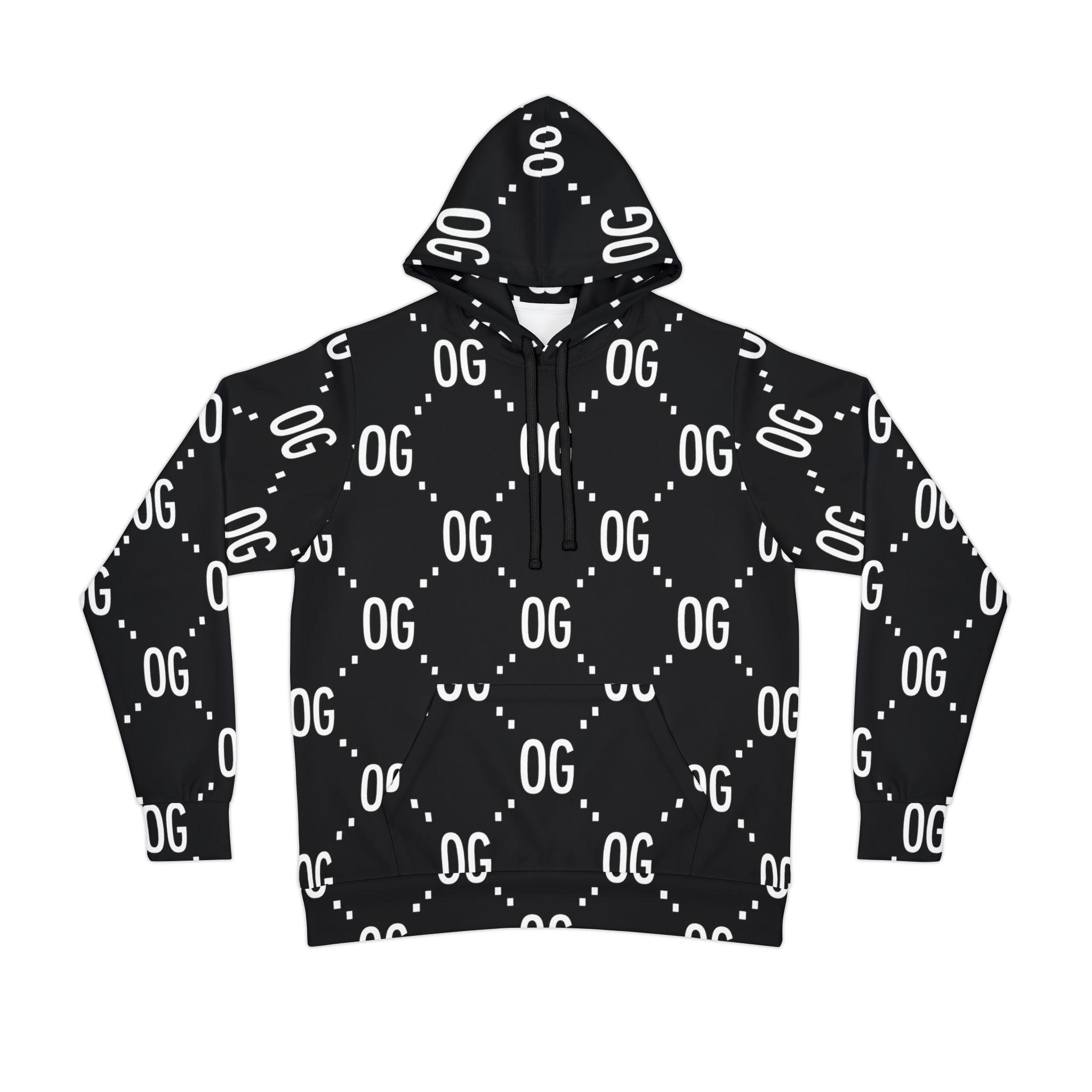 Kush Life "OG x OG"  Logo Monogram - Athletic Hoodie, Stylish Sportswear, Perfect for Athletes, Gift for Fitness Lovers, Cozy Fashion Statement