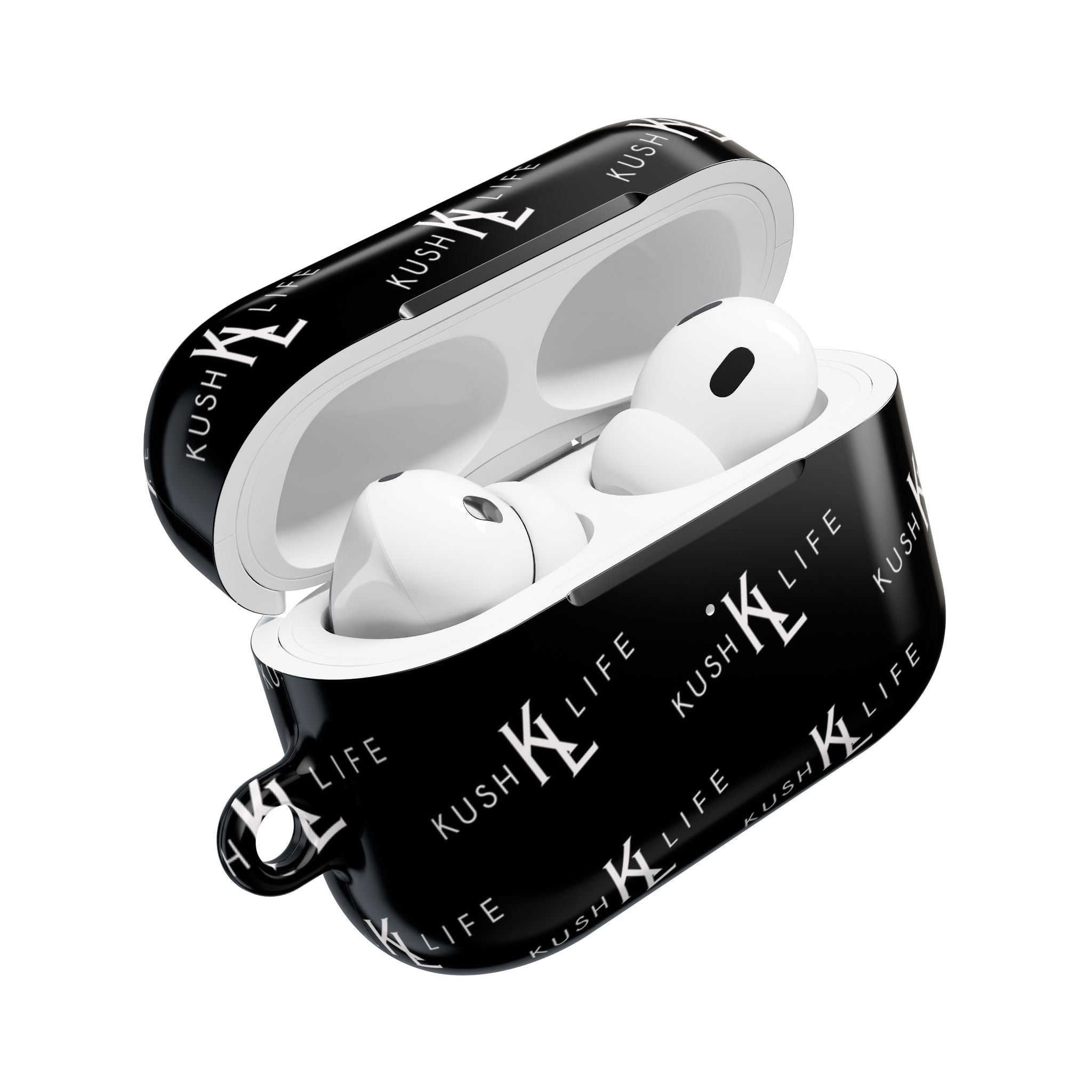 Kush KL Life Classic Logo Pattern - AirPod Case - Stylish OG Design, Gift for Music Lovers, Trendy Tech Accessories, Perfect for Birthdays and Holidays