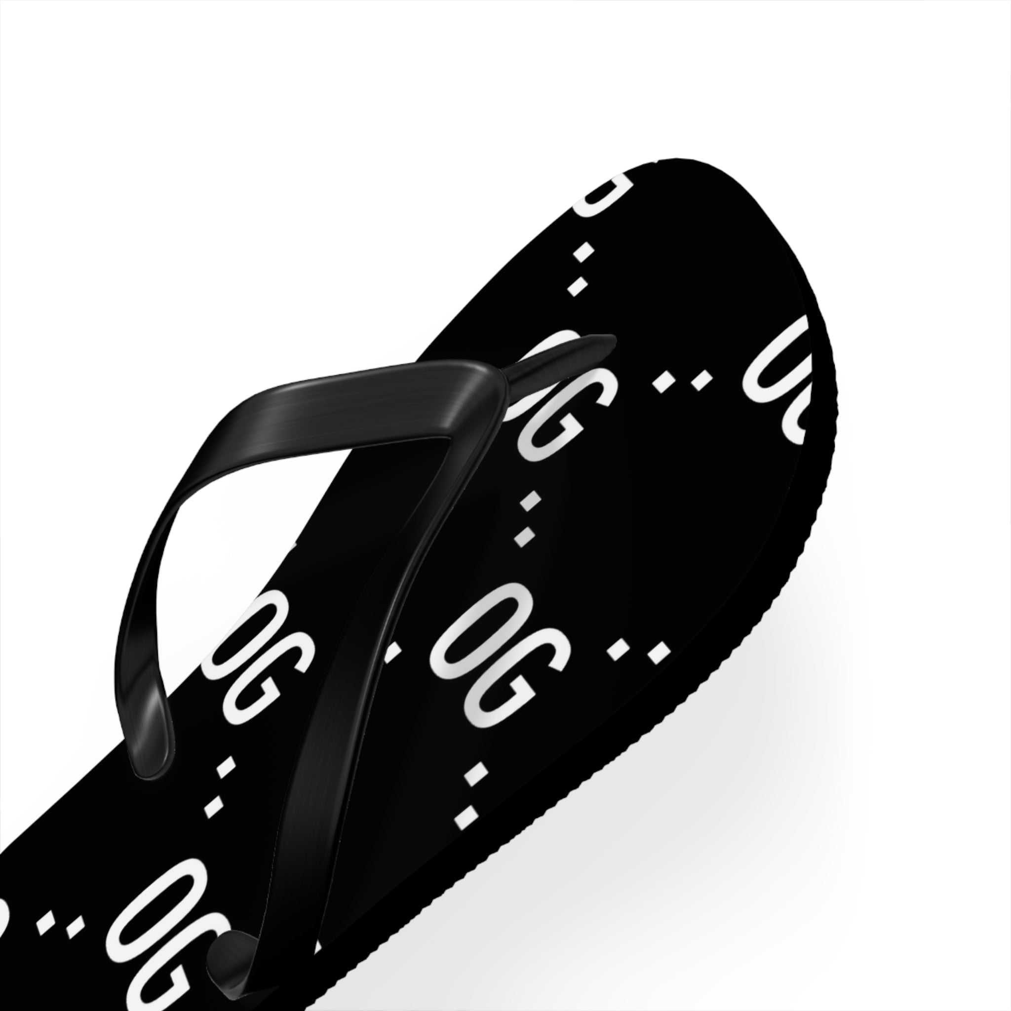 Kush Life "OG x OG"  Logo Monogram - Flip Flops