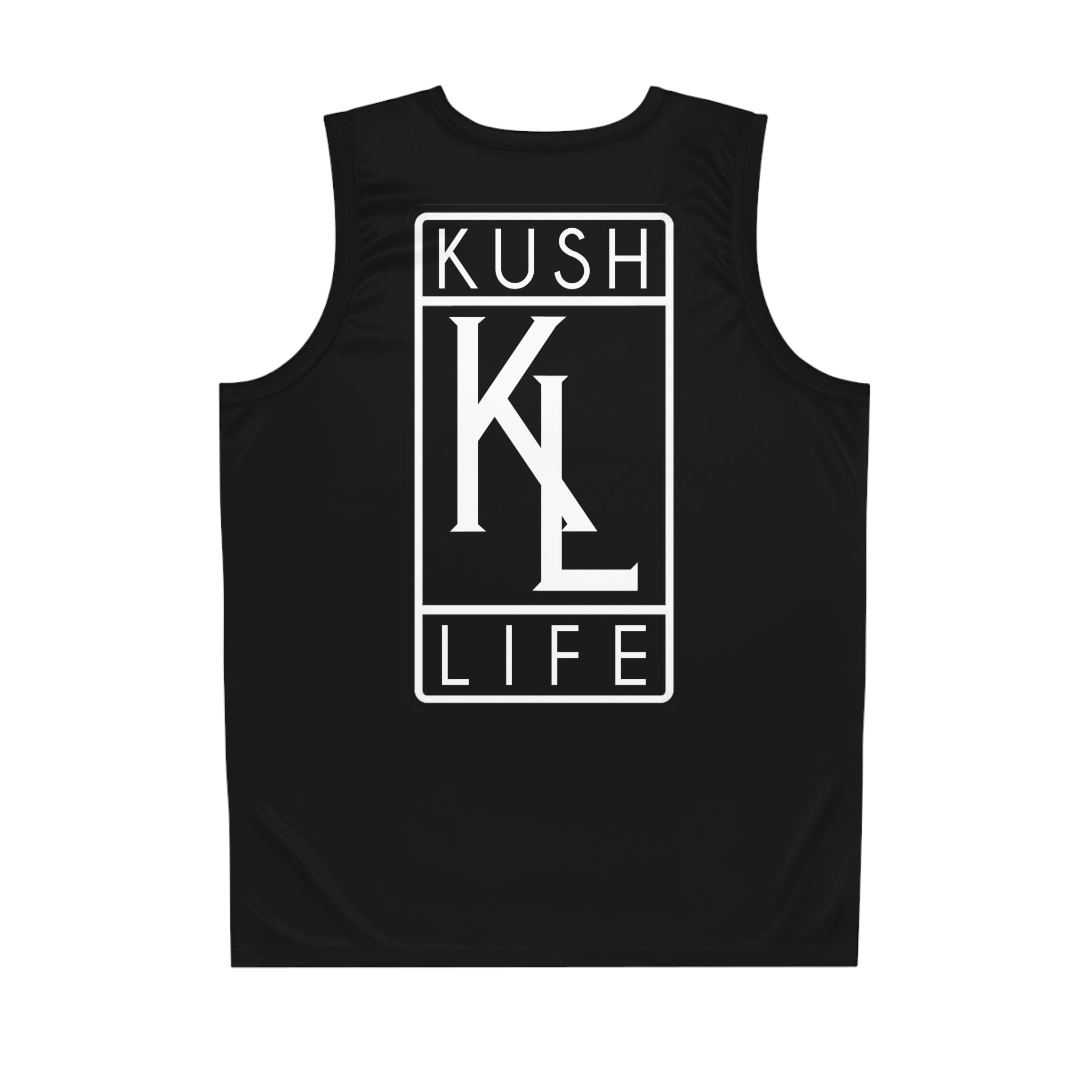Kush Life OG Logo - Ebony Basketball Jersey (AOP)