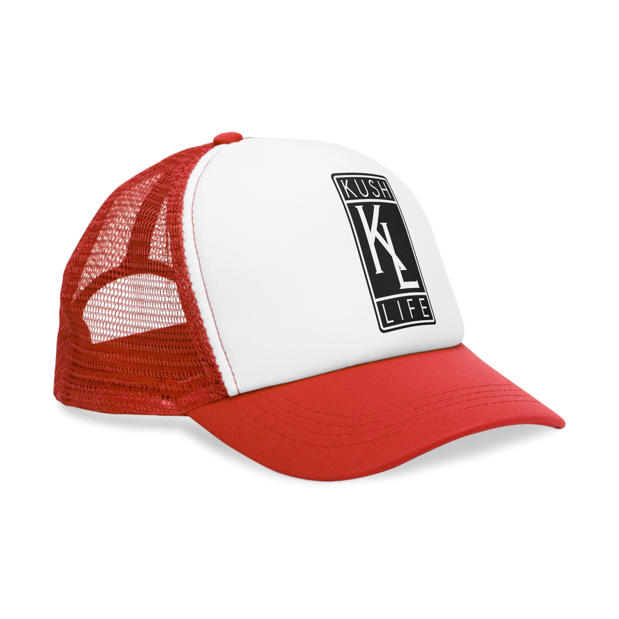 Kush Life OG Logo - Mesh Cap - Stylish Accessory for Outdoor Adventures, Casual Wear, Gifts, Festivals, and Street Style