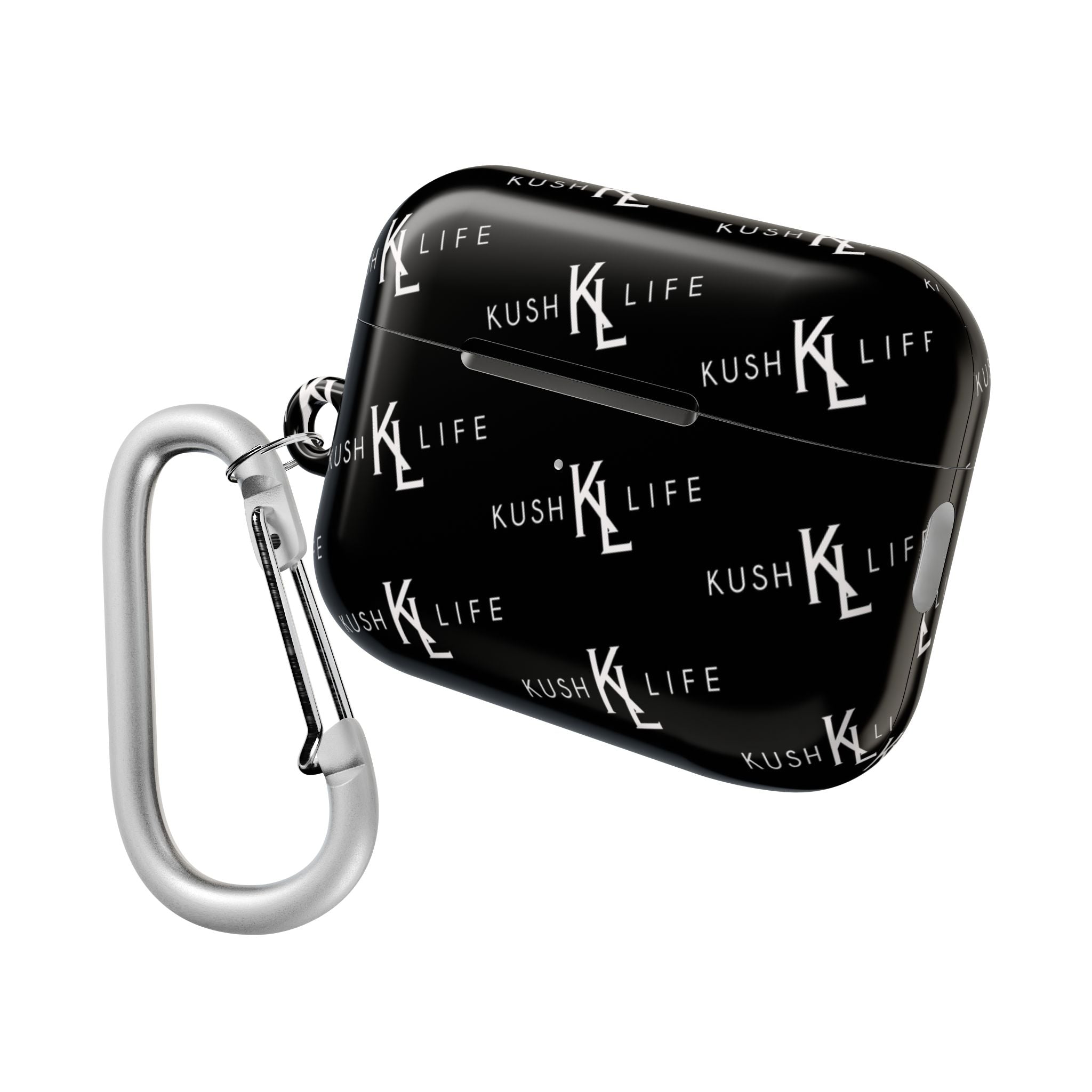 Kush KL Life Classic Logo Pattern - AirPod Case - Stylish OG Design, Gift for Music Lovers, Trendy Tech Accessories, Perfect for Birthdays and Holidays