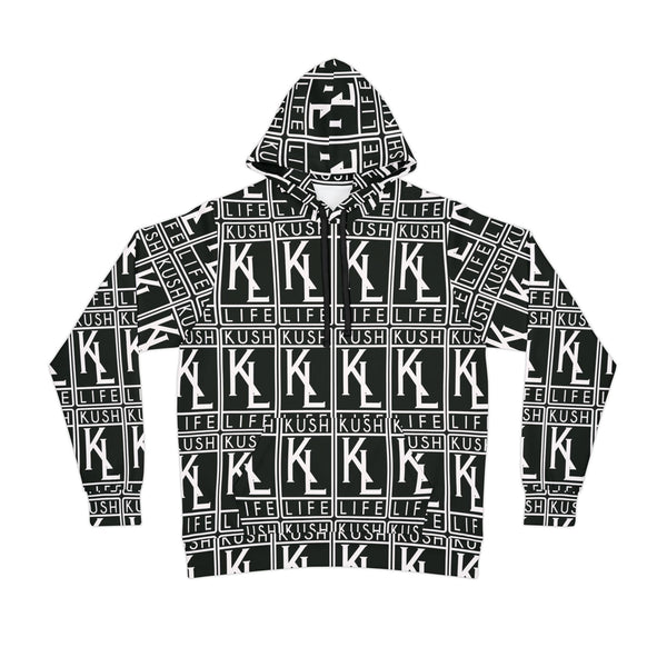 Kush Life OG Logo Monogram - Athletic Hoodie, Stylish Sportswear, Perfect for Athletes, Gift for Fitness Lovers, Cozy Fashion Statement