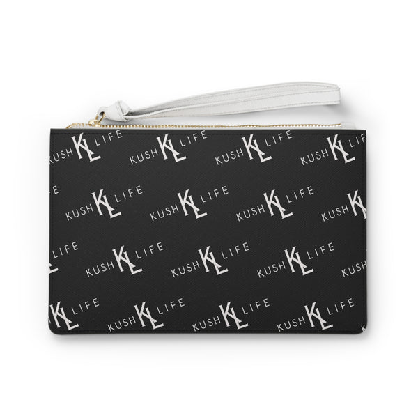 Kush KL Life Classic Logo Pattern - Stylish Clutch Bag for Cannabis Enthusiasts, Perfect for Parties, Festivals, Travel, Gifts, Accessory for Everyday Use