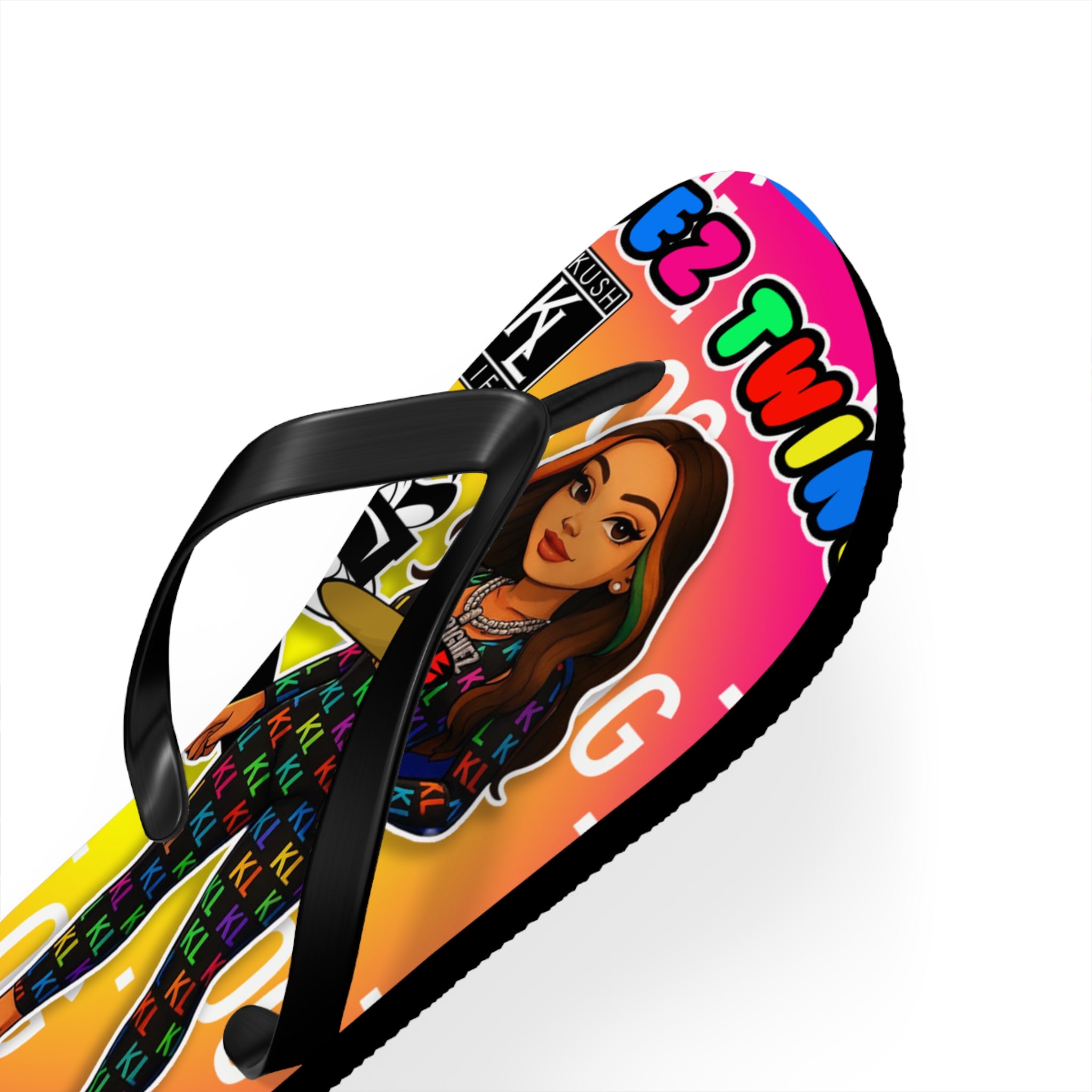 Kushlife x Rodriguez Twins -Flip Flops