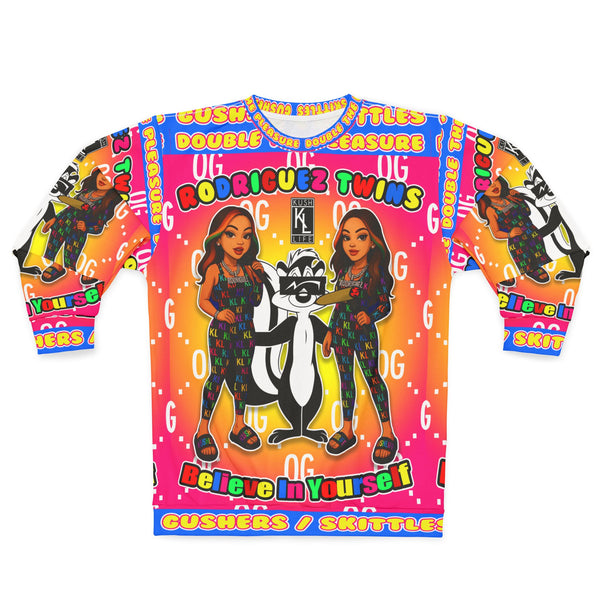 Kushlife x Rodriguez Twins - Retro Pop All - Over Print Crewneck