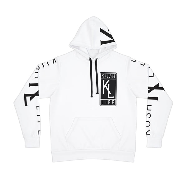 Kush Life OG Logo - Snow Athletic Hoodie, Stylish Sportswear, Perfect for Athletes, Gift for Fitness Lovers, Cozy Fashion Statement