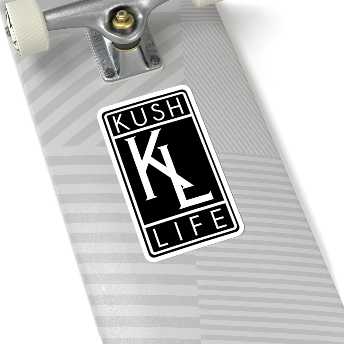Kush Life OG Logo Stickers - Chill Vibe Graphics, Perfect for Laptops, Phones, Journals, Gifts - Cannabis Culture Decor