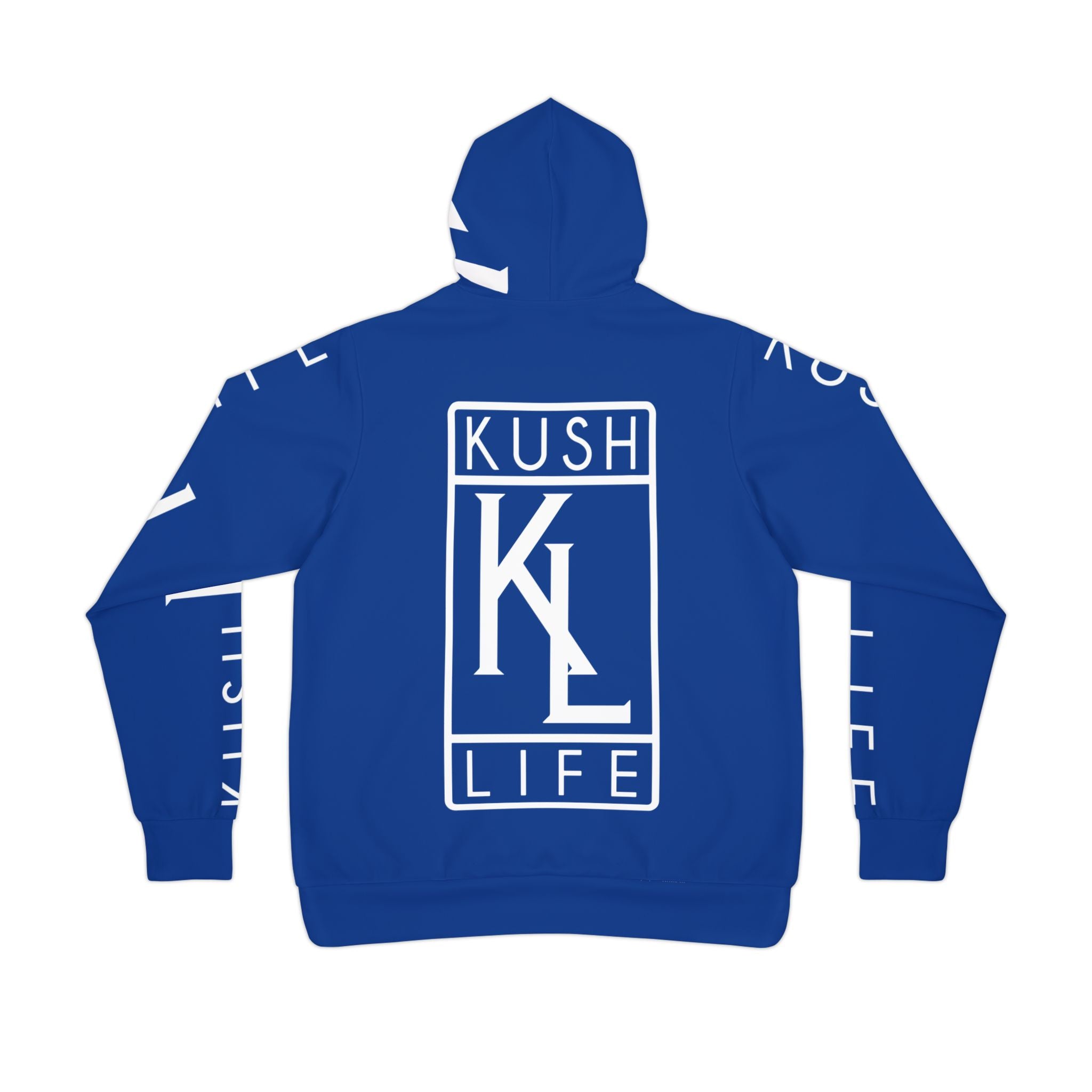 Kush Life OG Logo - Royal Athletic Hoodie, Stylish Sportswear, Perfect for Athletes, Gift for Fitness Lovers, Cozy Fashion Statement