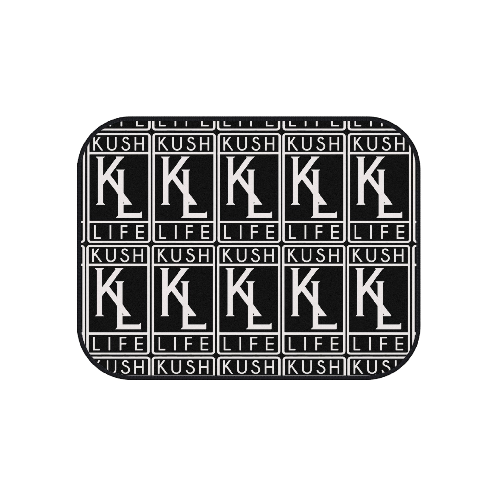 Kush Life OG Logo Monogram - Mats Set | Durable Auto Floor Mats for Stylish Ride | Perfect Gift for Car Lovers, Hip Hop Enthusiasts, and More!