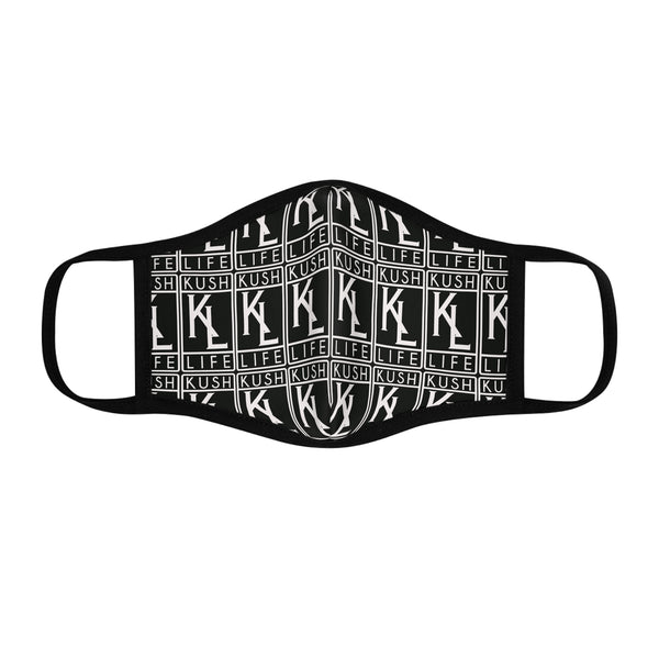 Kush Life OG Logo Monogram Fitted Face Mask - Stylish Protection, Breathable, Unique Design, Ideal for Everyday Use, Gifts, Everyday Wear
