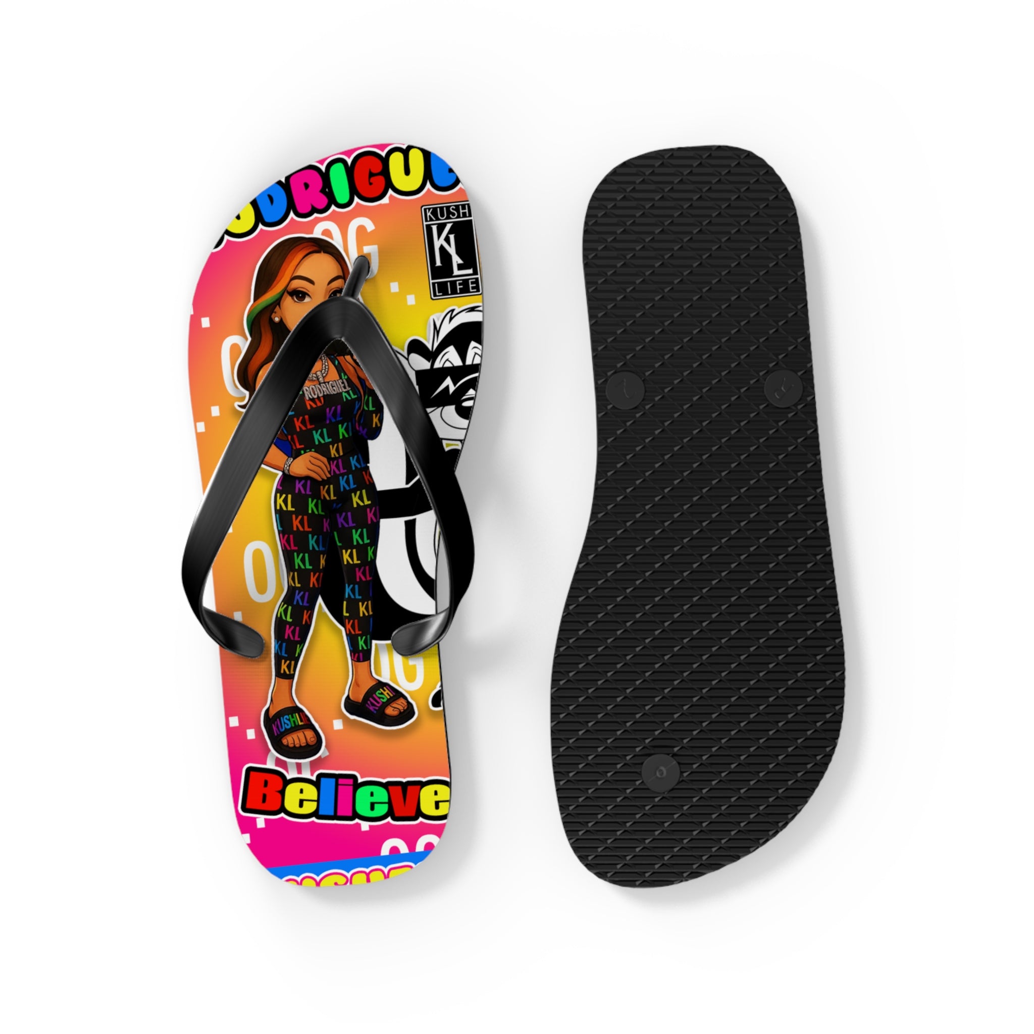 Kushlife x Rodriguez Twins -Flip Flops