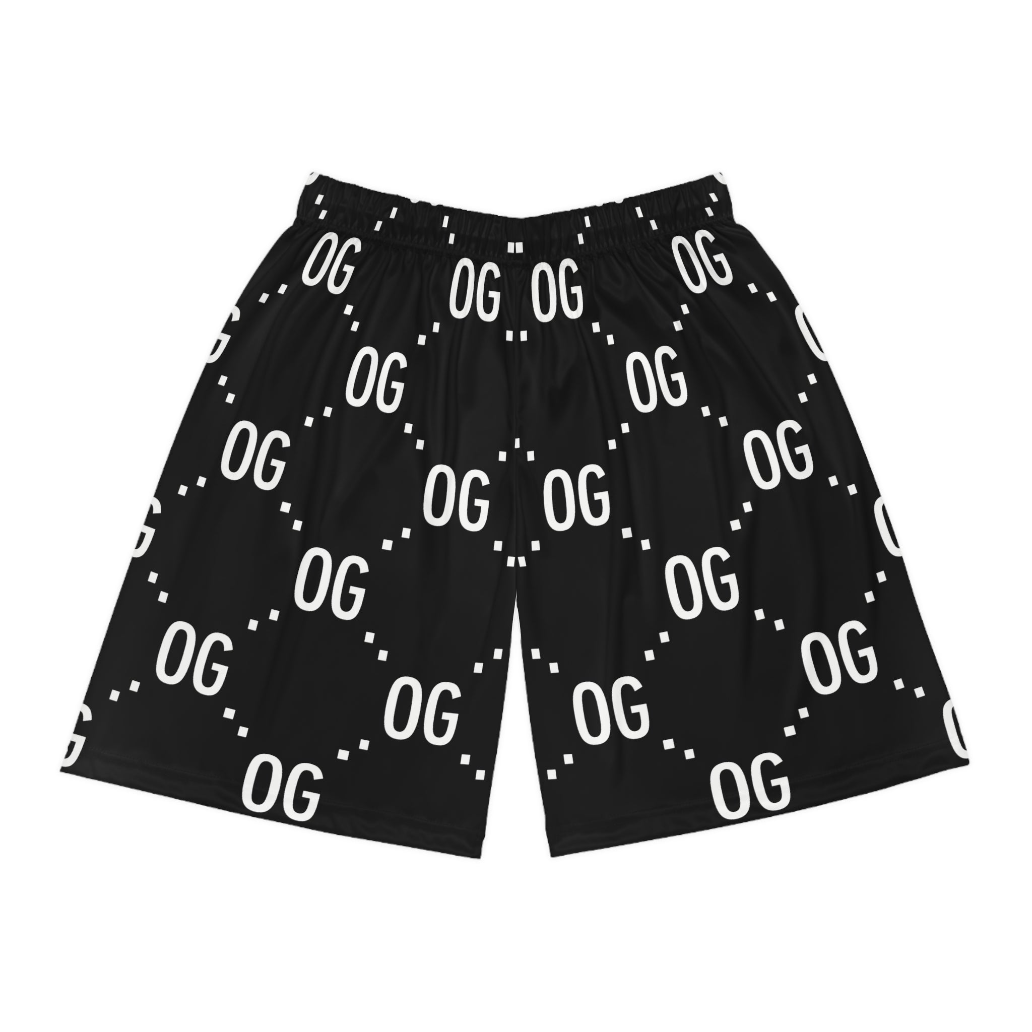Kush Life "OG x OG"  Logo Monogram - Basketball Shorts (AOP)
