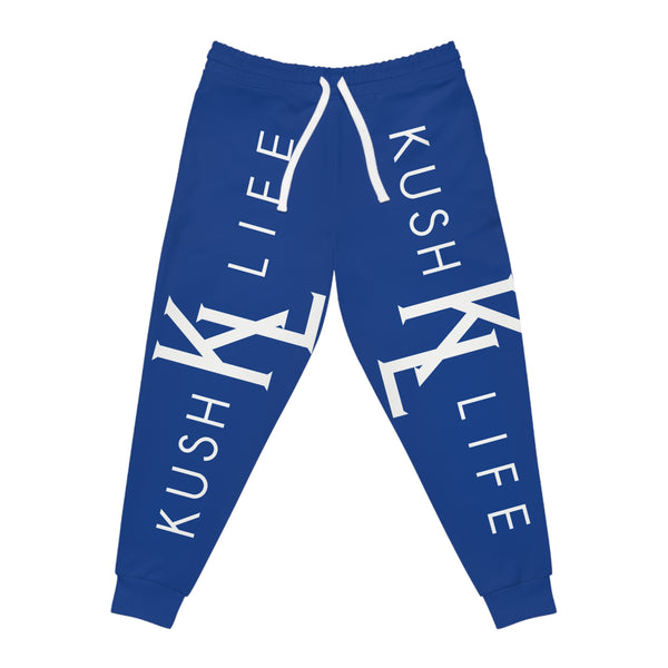 Kush KL Life Classic Logo - Royal Athletic Joggers (AOP)