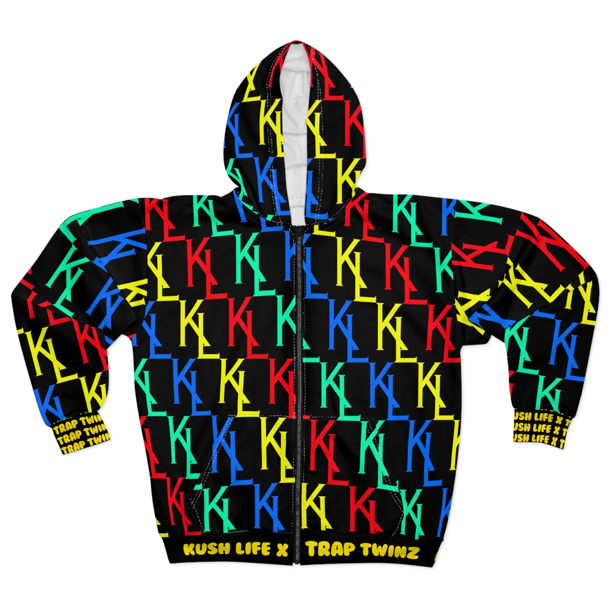 Copy of Kushlife x Rodriguez Twins -  Pop Art Zip Hoodie