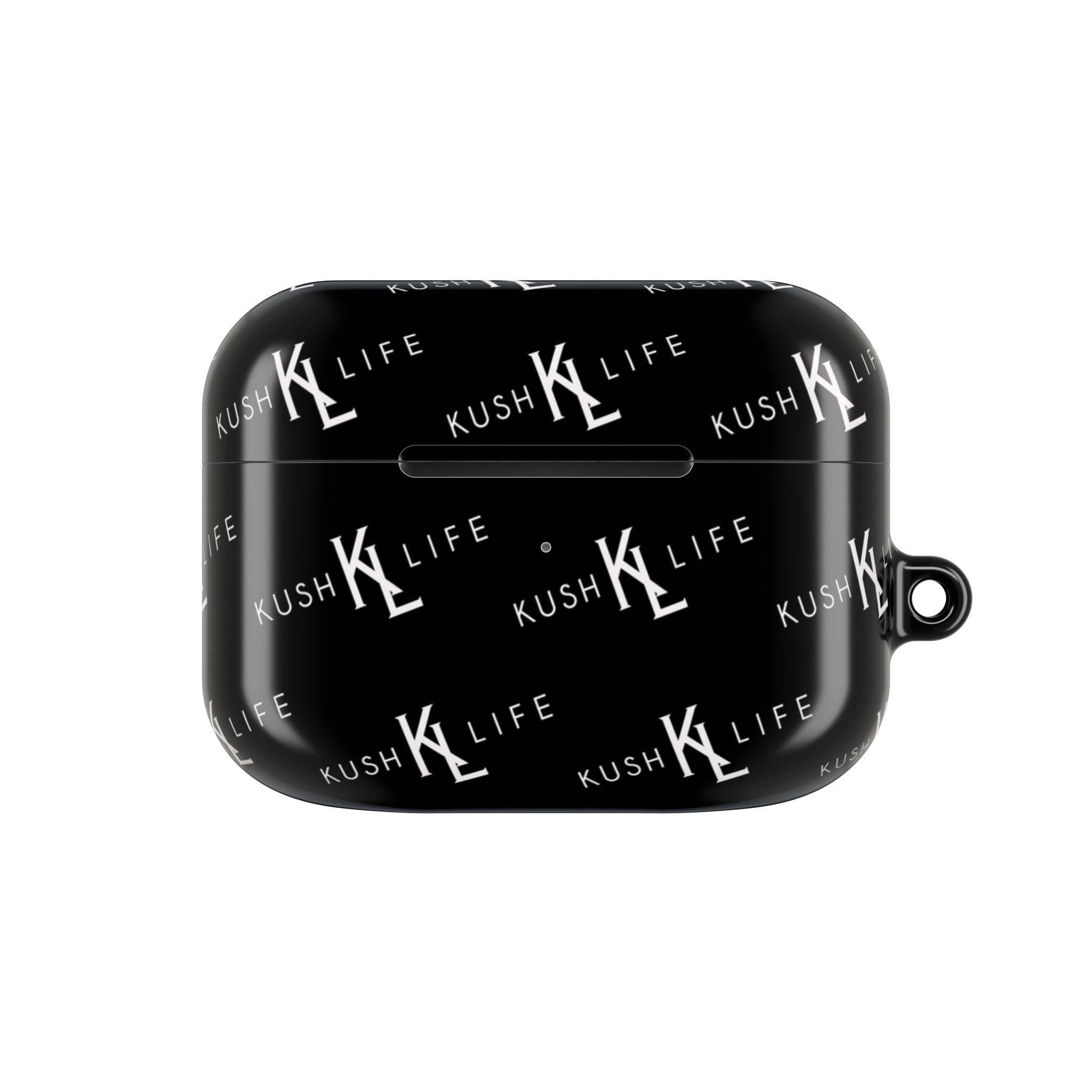 Kush KL Life Classic Logo Pattern - AirPod Case - Stylish OG Design, Gift for Music Lovers, Trendy Tech Accessories, Perfect for Birthdays and Holidays