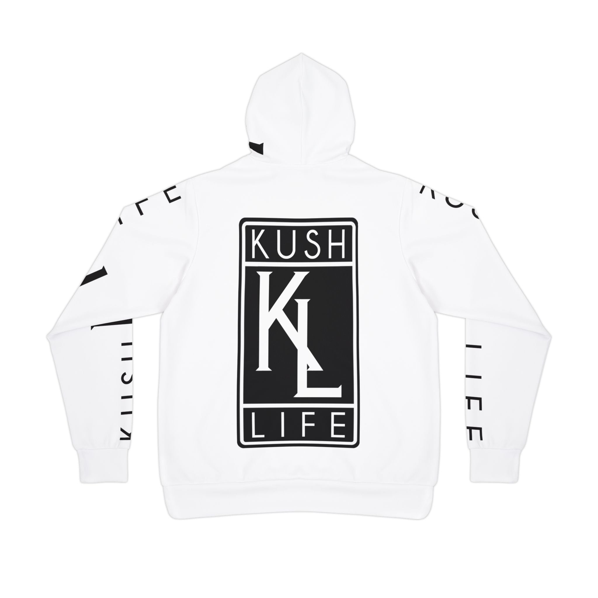 Kush Life OG Logo - Snow Athletic Hoodie, Stylish Sportswear, Perfect for Athletes, Gift for Fitness Lovers, Cozy Fashion Statement