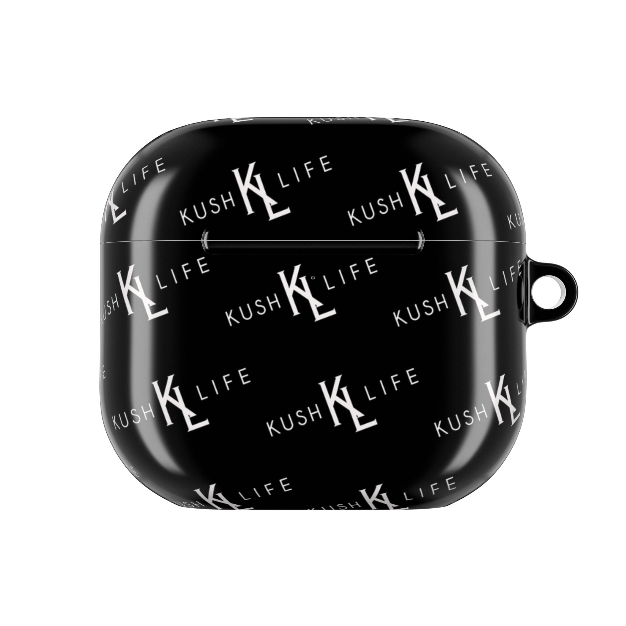 Kush KL Life Classic Logo Pattern - AirPod Case - Stylish OG Design, Gift for Music Lovers, Trendy Tech Accessories, Perfect for Birthdays and Holidays