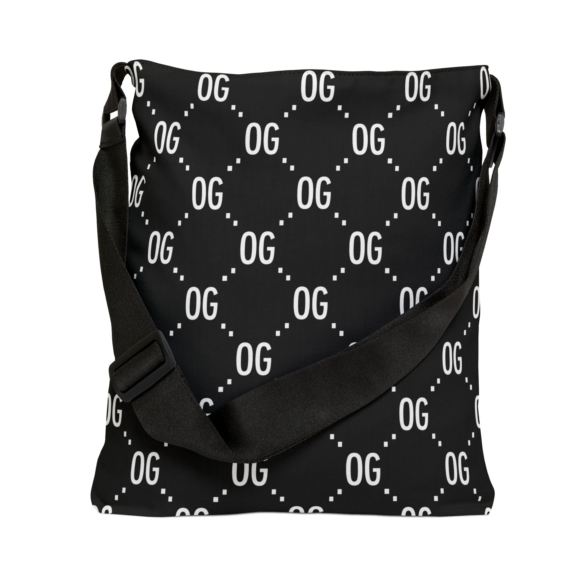 Kush Life "OG x OG"  Logo Monogram - Adjustable Tote Bag (AOP)