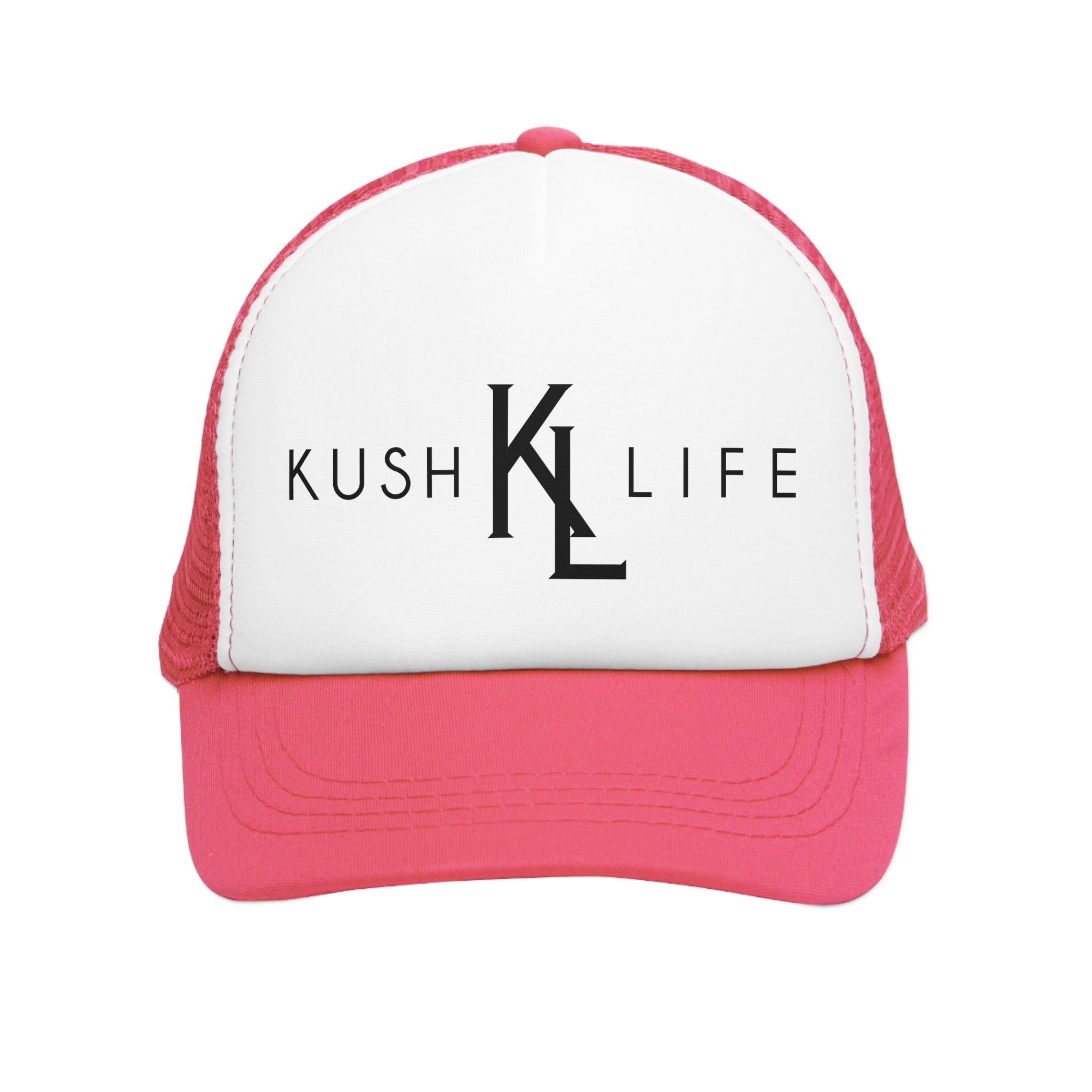 Kush KL Life Classic Logo - Mesh Cap - Stylish Accessory for Outdoor Adventures, Casual Wear, Gifts, Festivals, and Street Style