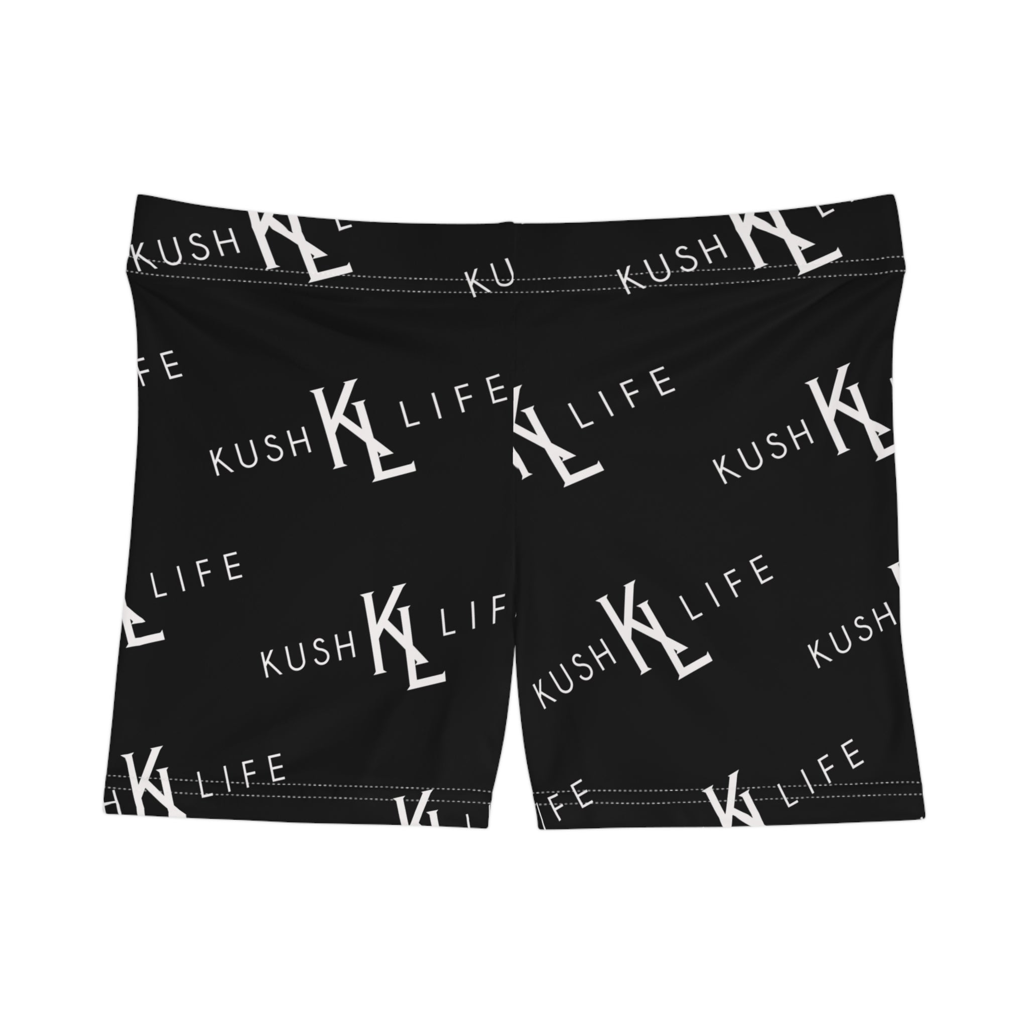 Kush KL Life Classic Logo Pattern Women's Shorts (AOP)
