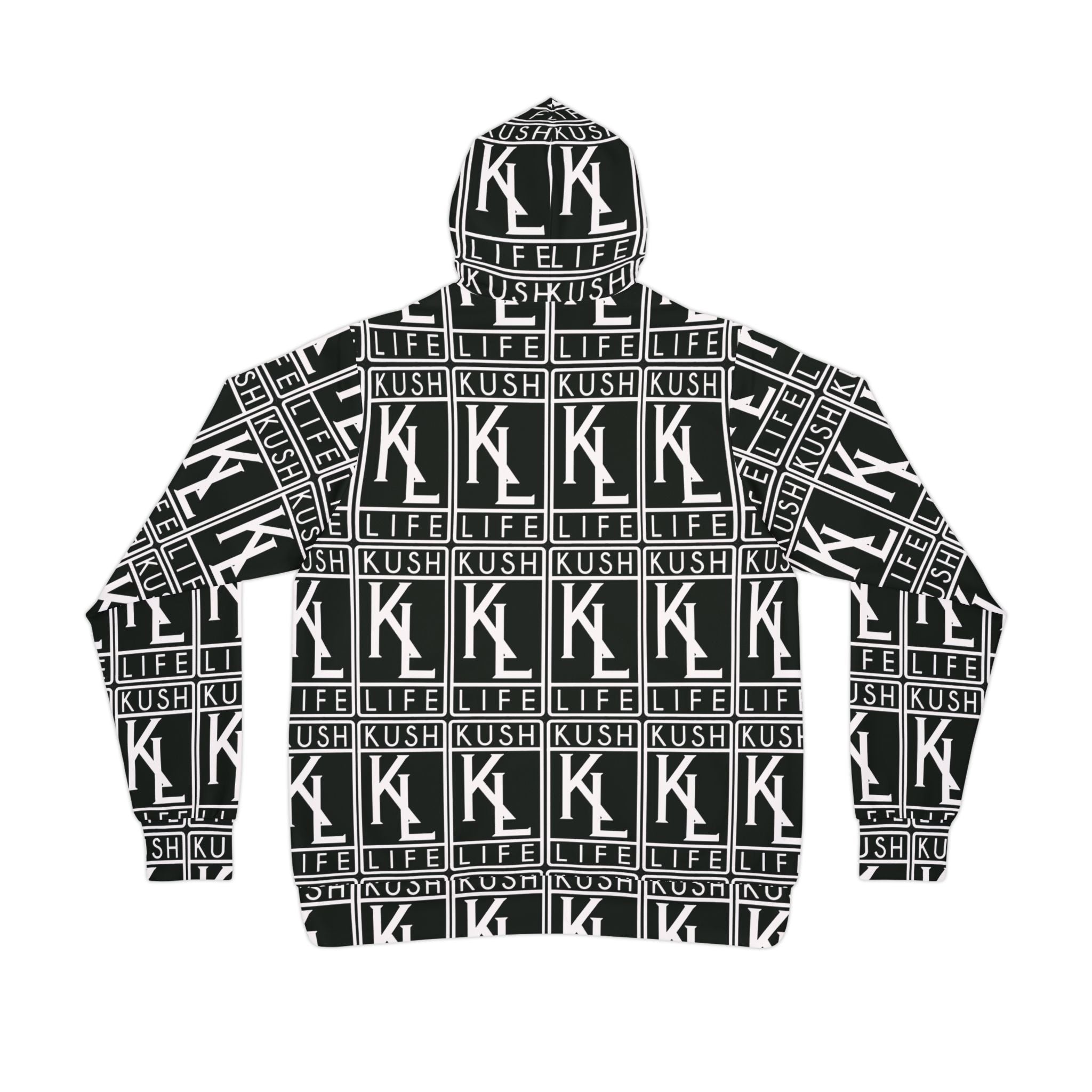 Kush Life OG Logo Monogram - Athletic Hoodie, Stylish Sportswear, Perfect for Athletes, Gift for Fitness Lovers, Cozy Fashion Statement